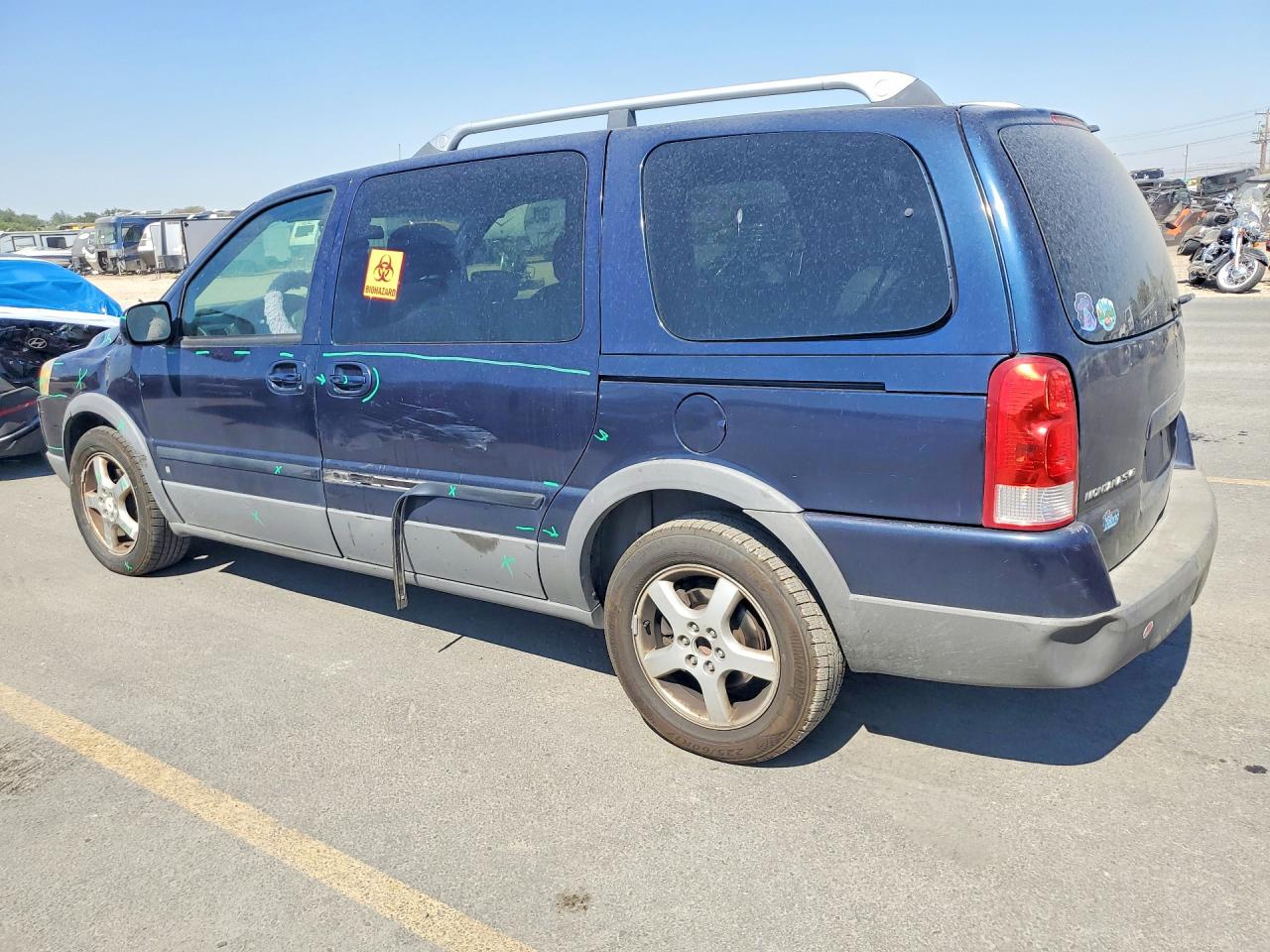 2006 Pontiac Montana Sv6 Синий vin: 1GMDV33L16D246532