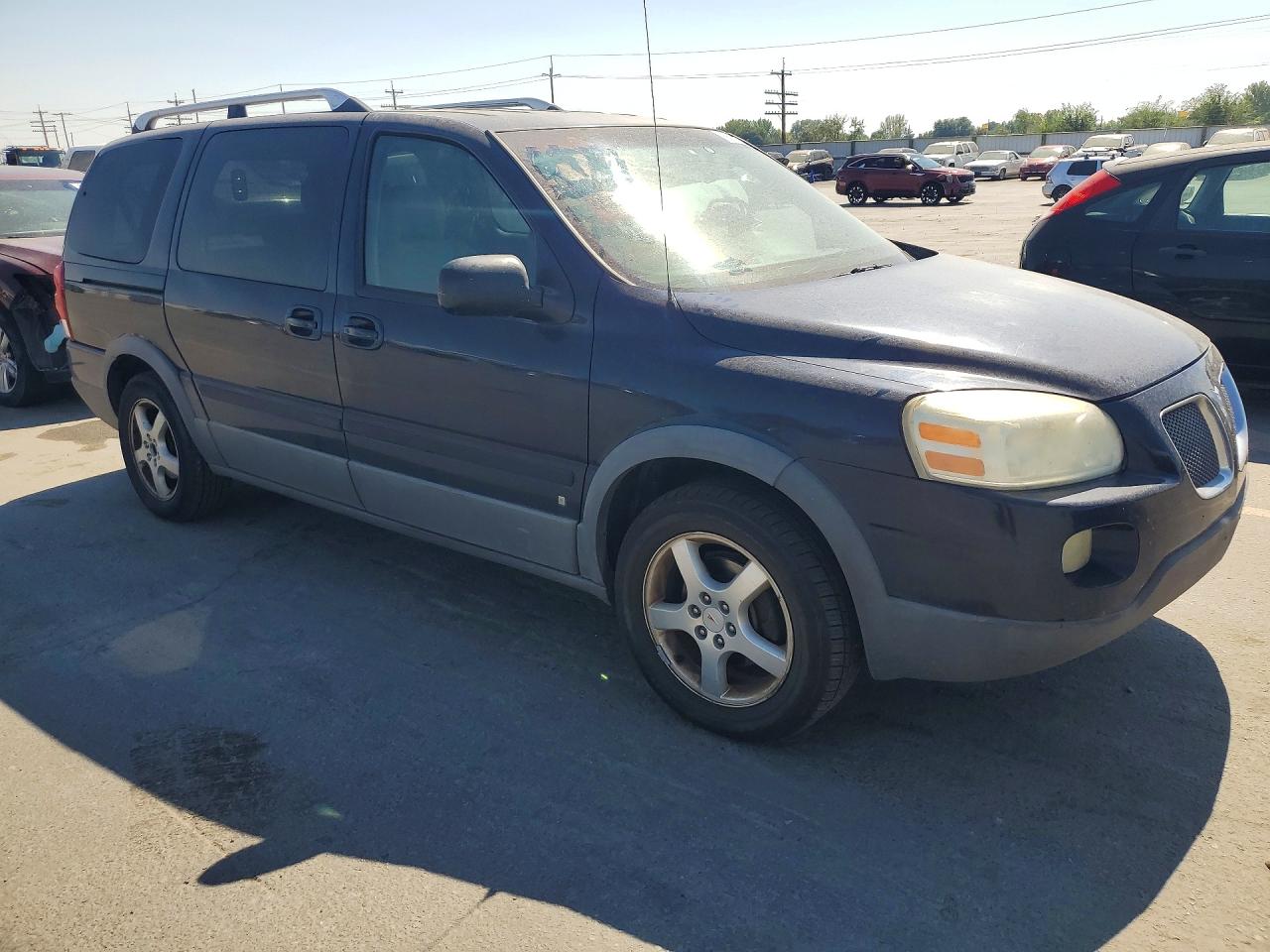 2006 Pontiac Montana Sv6 Синий vin: 1GMDV33L16D246532