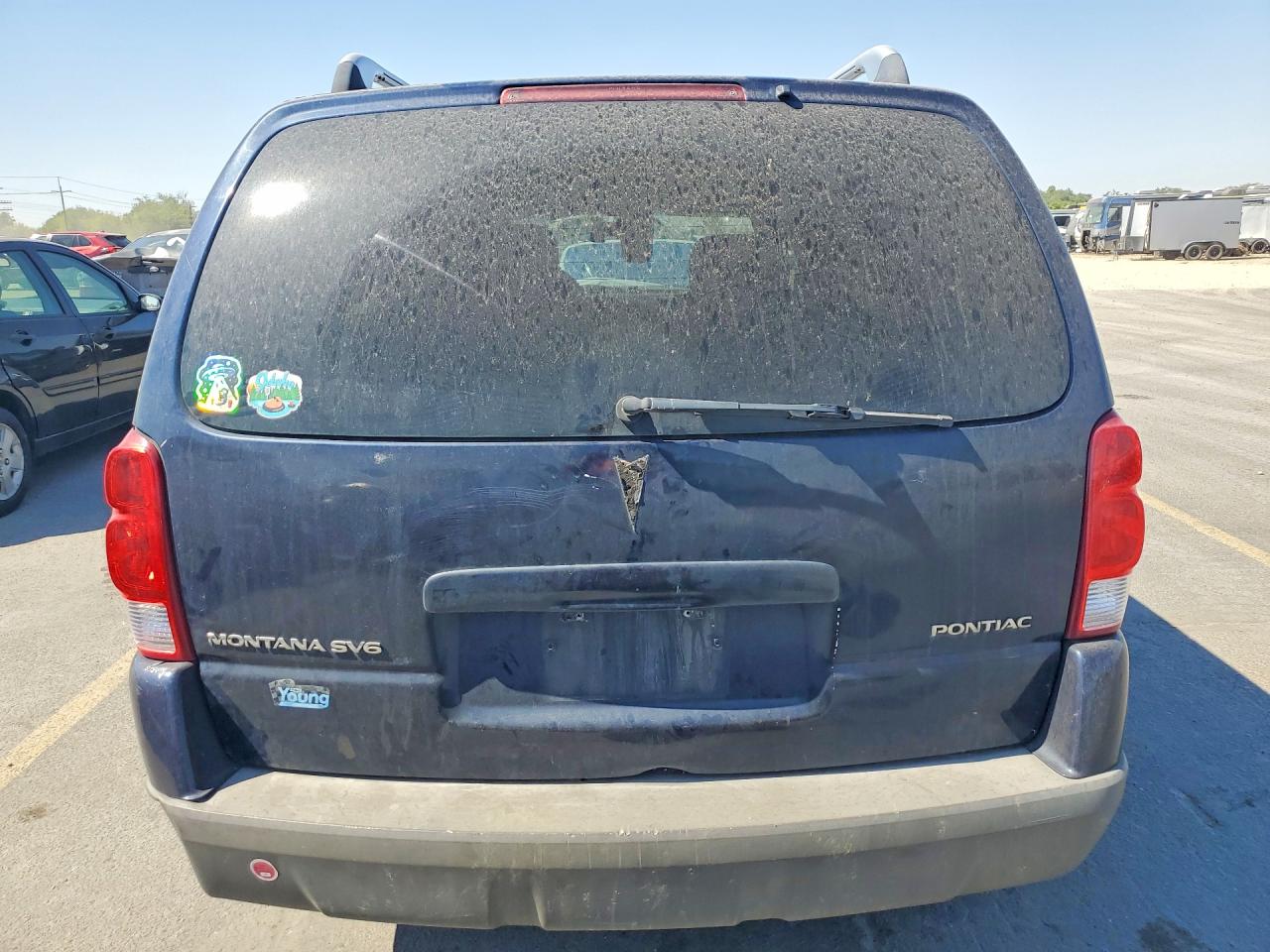 2006 Pontiac Montana Sv6 Синий vin: 1GMDV33L16D246532