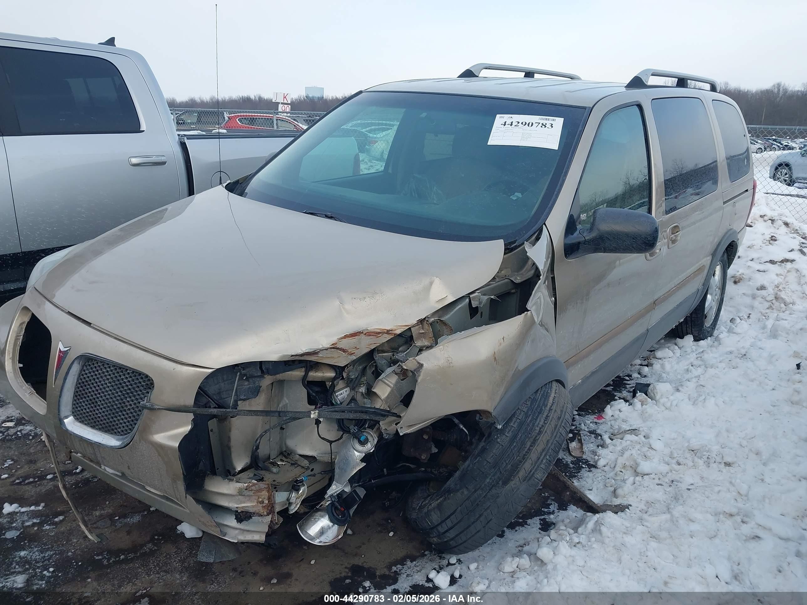 2006 Pontiac Montana Sv6   Коричневый vin: 1GMDV33L46D211564