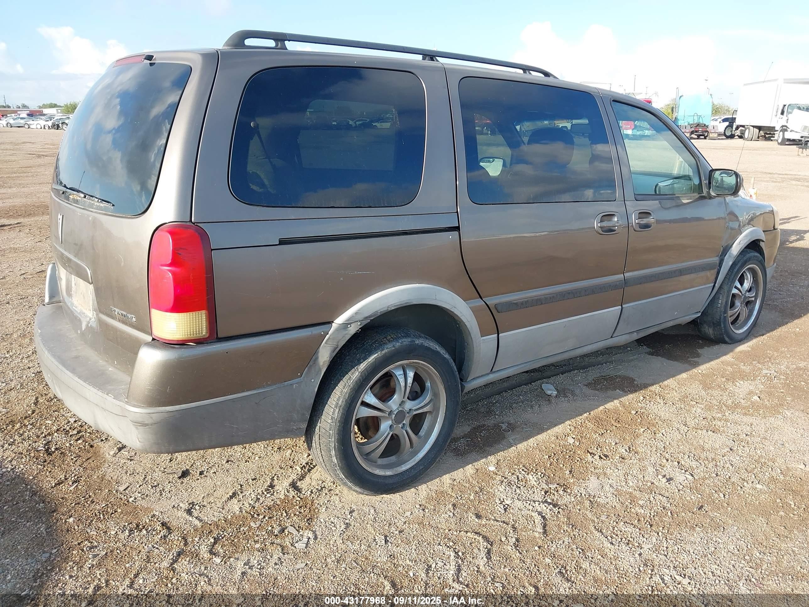 2005 Pontiac Montana Sv6 Fwd Gray vin: 1GMDV33LX5D278832