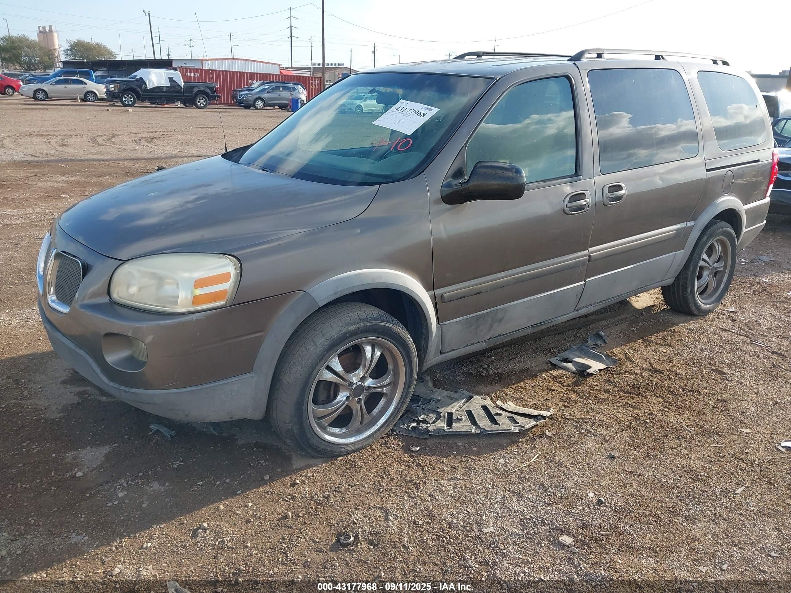 2005 Pontiac Montana Sv6 Fwd Gray vin: 1GMDV33LX5D278832