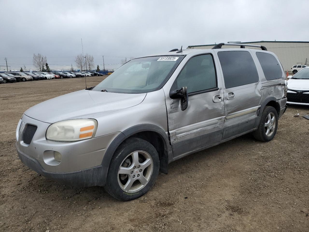 2007 Pontiac Montana Sv6   Silver vin: 1GMDV33W57D204781