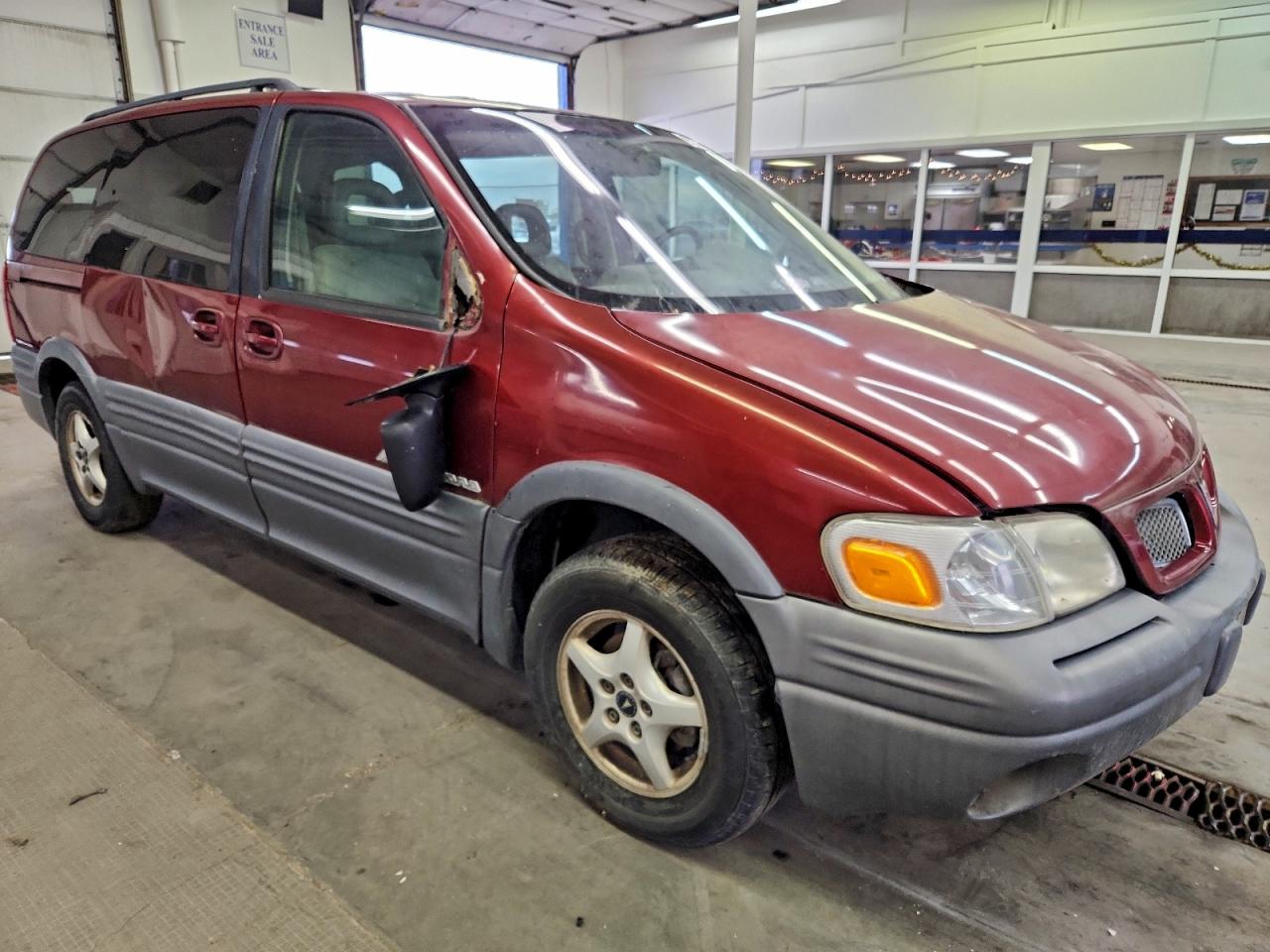 1999 Pontiac Montana / Trans Sport Burgundy vin: 1GMDX03E1XD311536