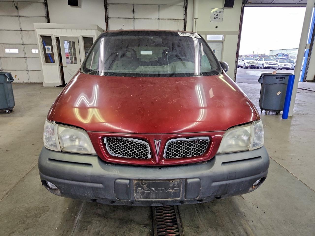 1999 Pontiac Montana / Trans Sport Burgundy vin: 1GMDX03E1XD311536