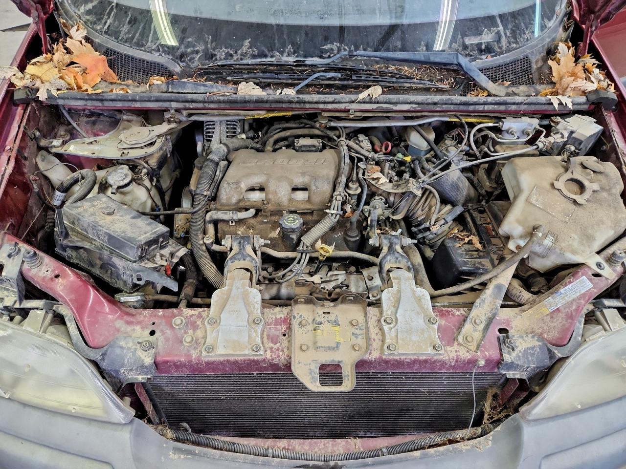1999 Pontiac Montana / Trans Sport Burgundy vin: 1GMDX03E1XD311536