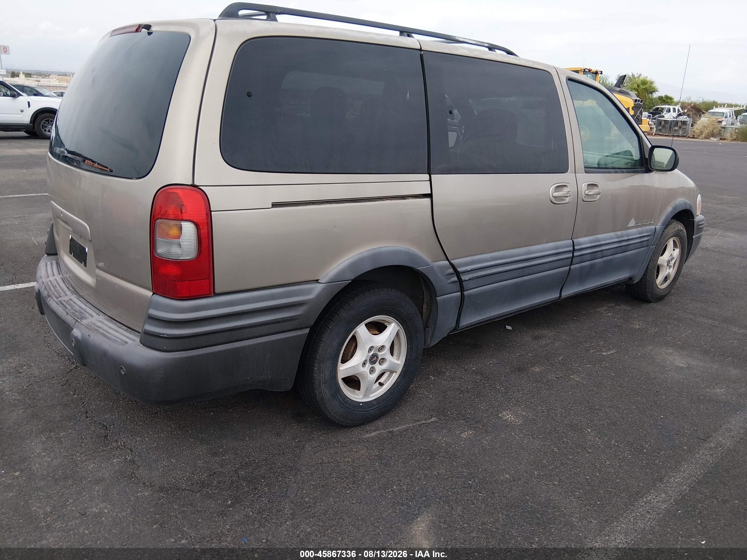 2003 Pontiac Montana M16 W/1sa Pkg. Brown vin: 1GMDX03E33D325870