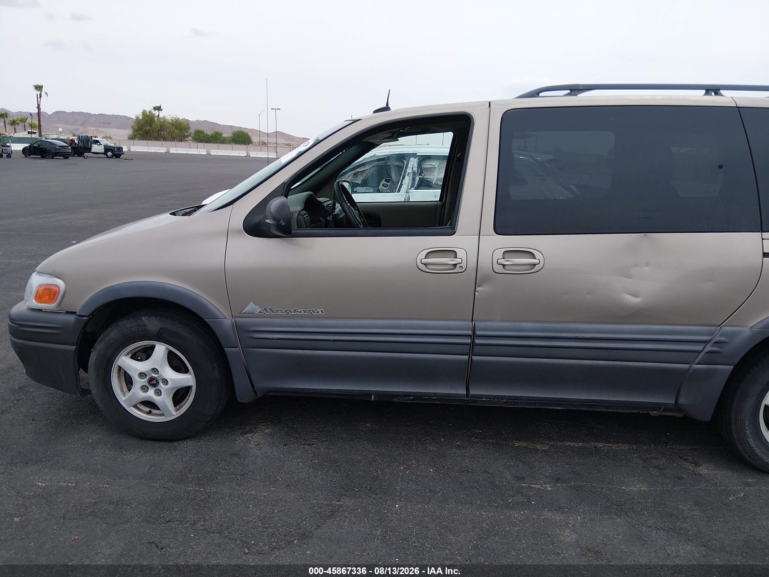 2003 Pontiac Montana M16 W/1sa Pkg. Brown vin: 1GMDX03E33D325870