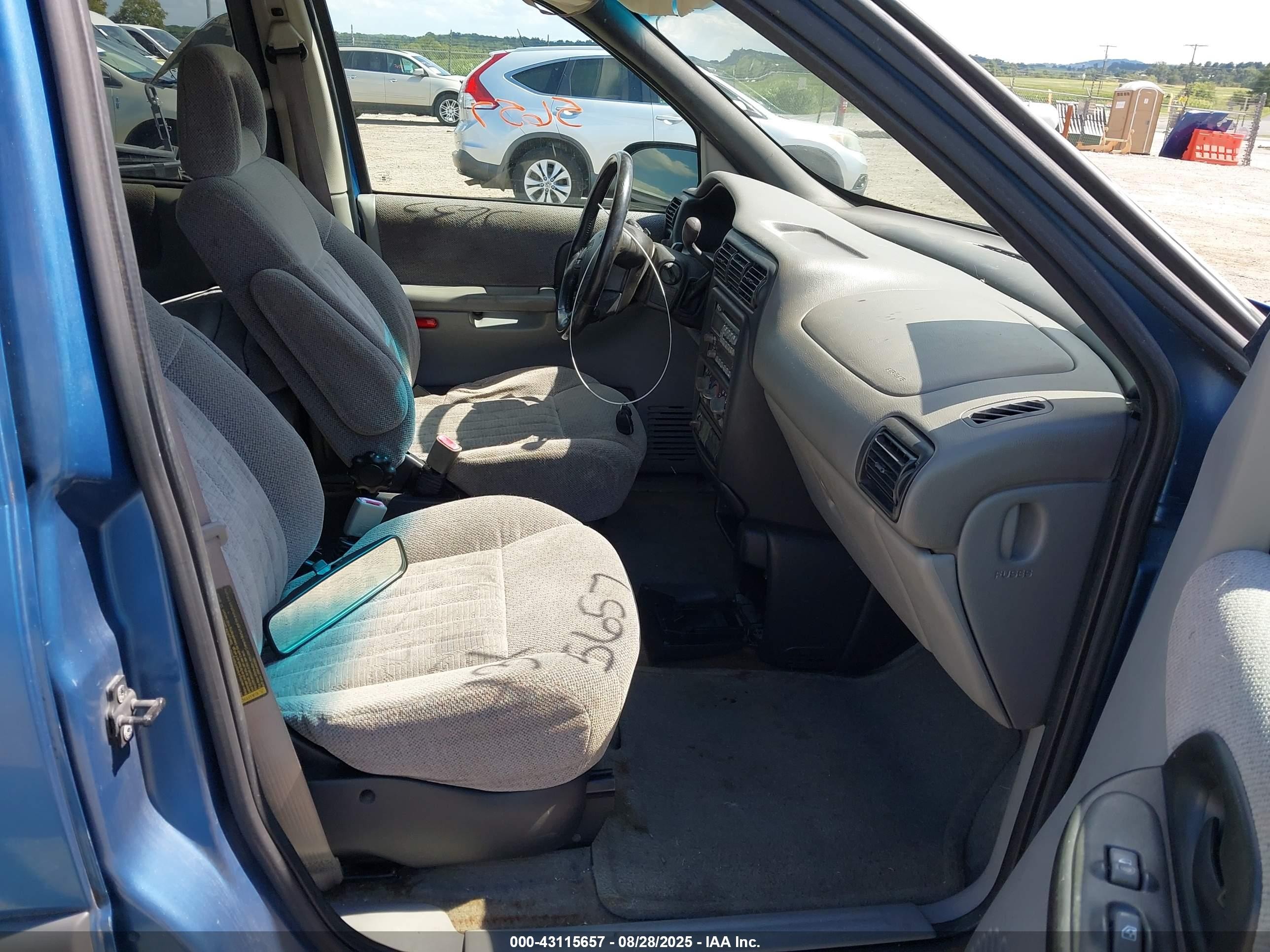 2000 Pontiac Montana M16 Light Blue vin: 1GMDX03E3YD151189