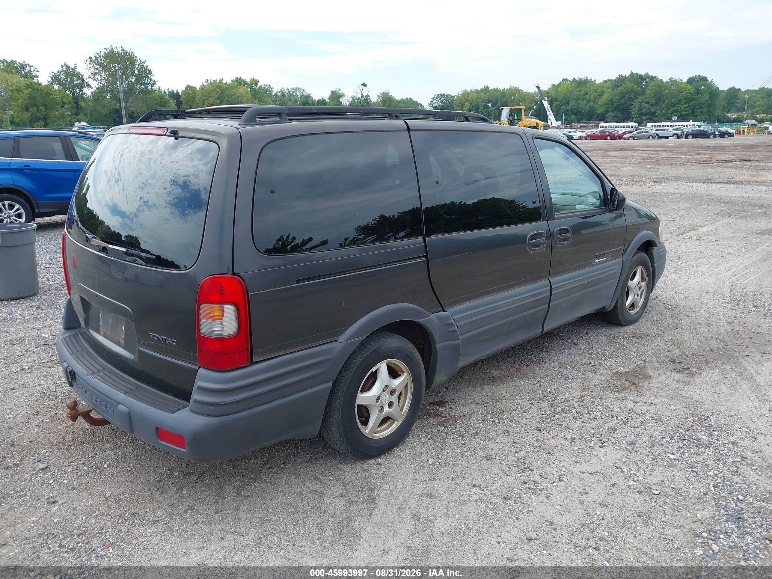 1997 Pontiac Trans Sport   Gray vin: 1GMDX03E4VD137426