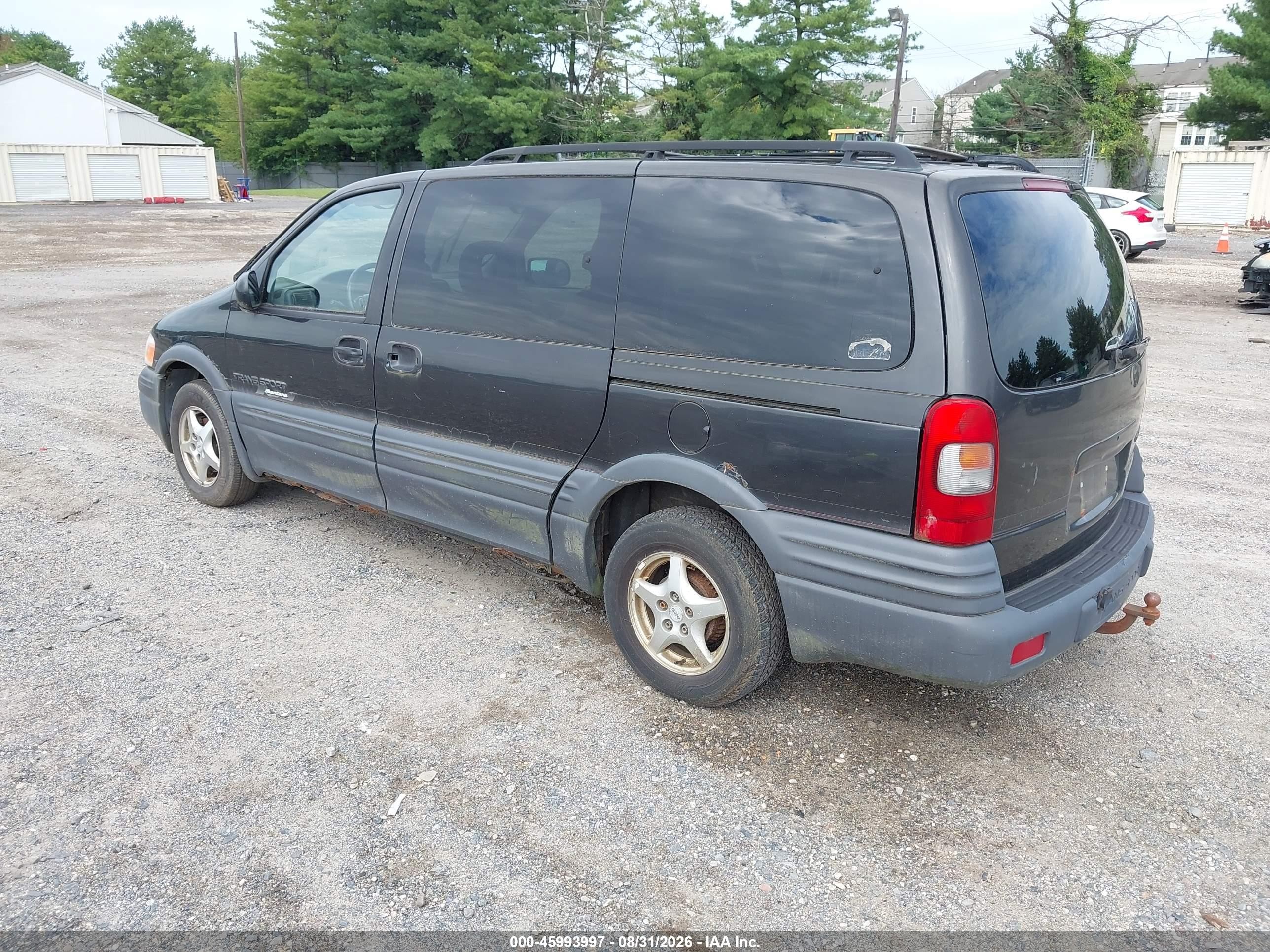 1997 Pontiac Trans Sport   Gray vin: 1GMDX03E4VD137426