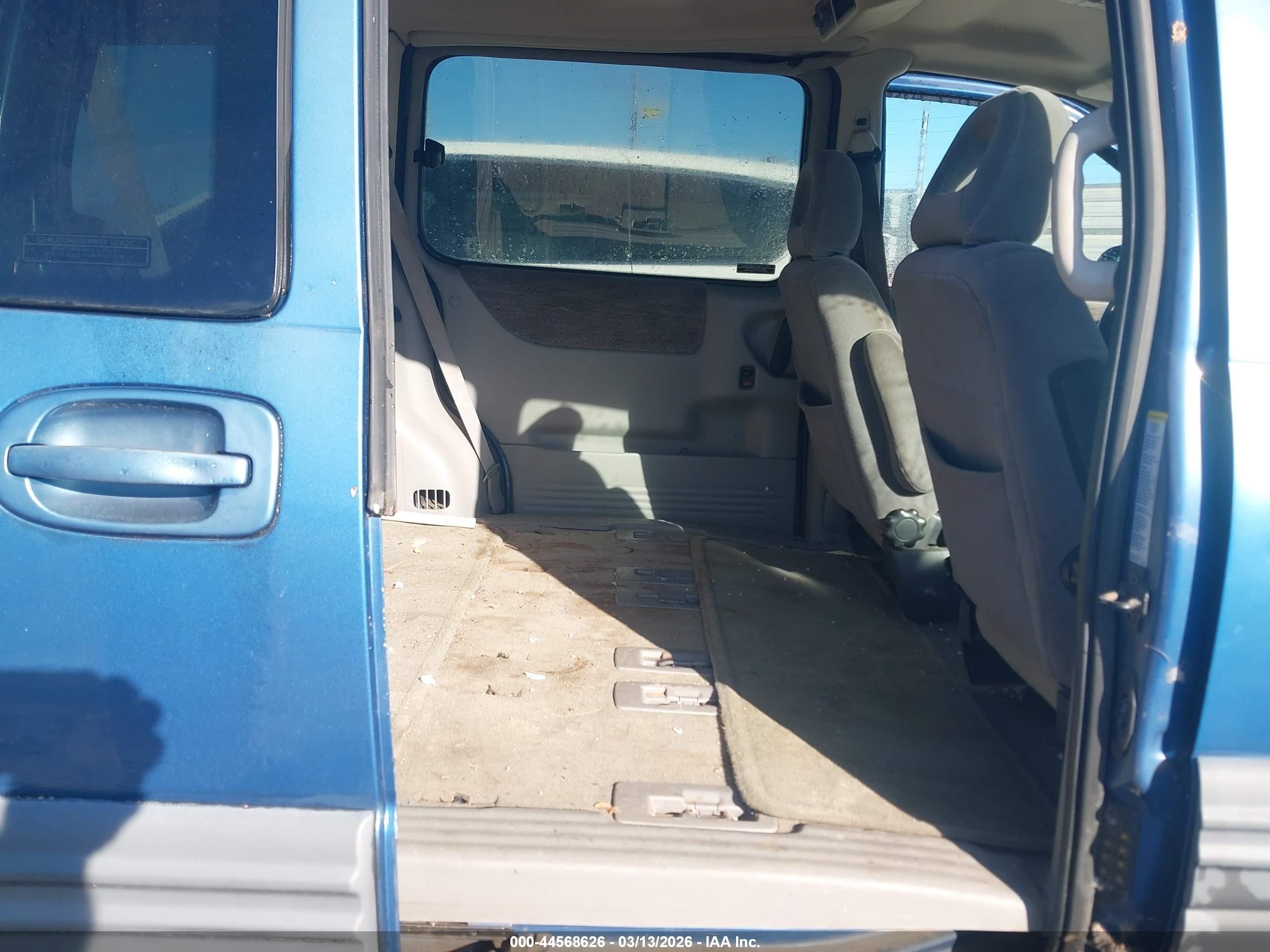 1999 Pontiac Montana   Blue vin: 1GMDX03E6XD196013