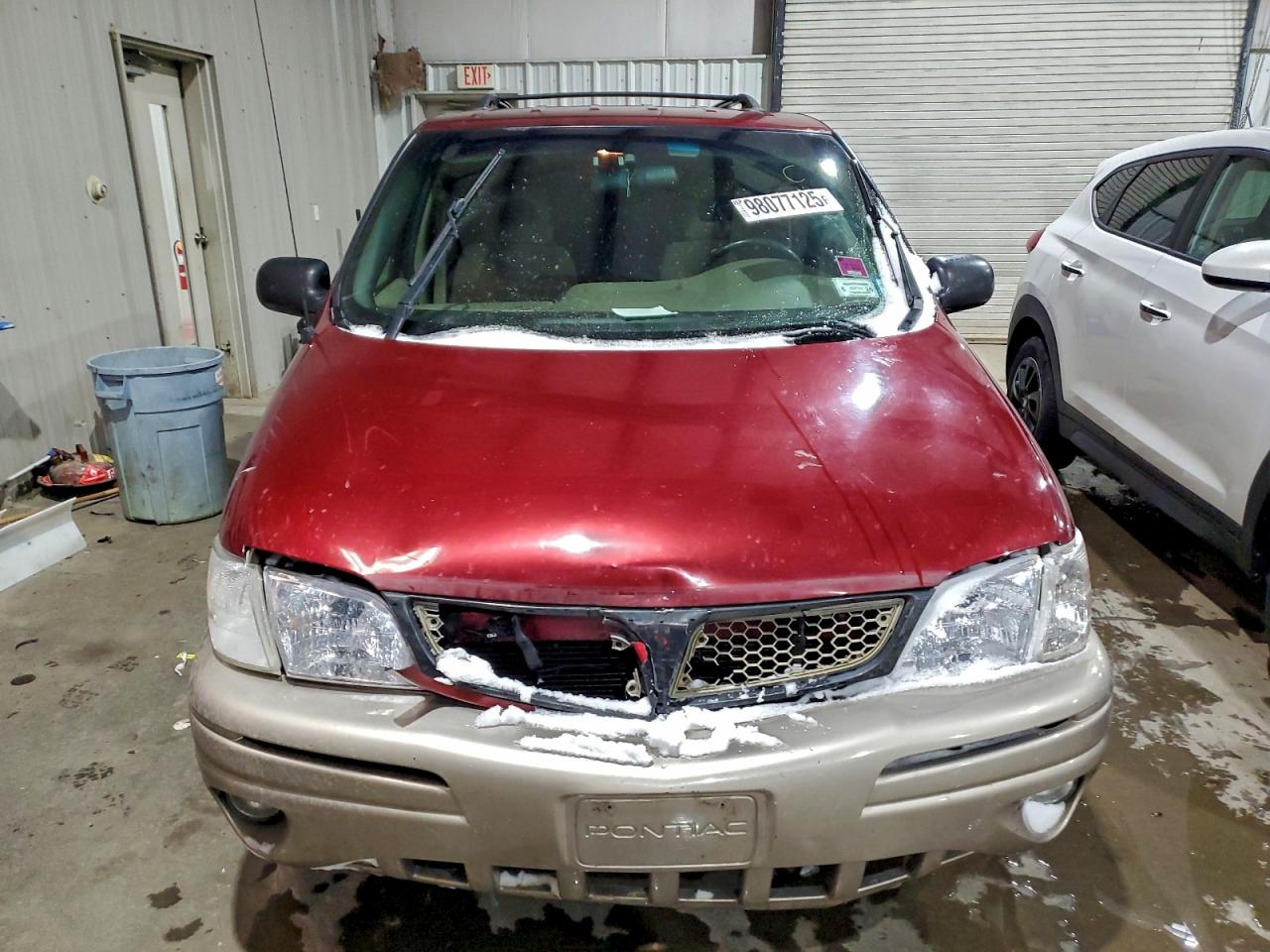 2002 Pontiac Montana Red vin: 1GMDX03E72D305829