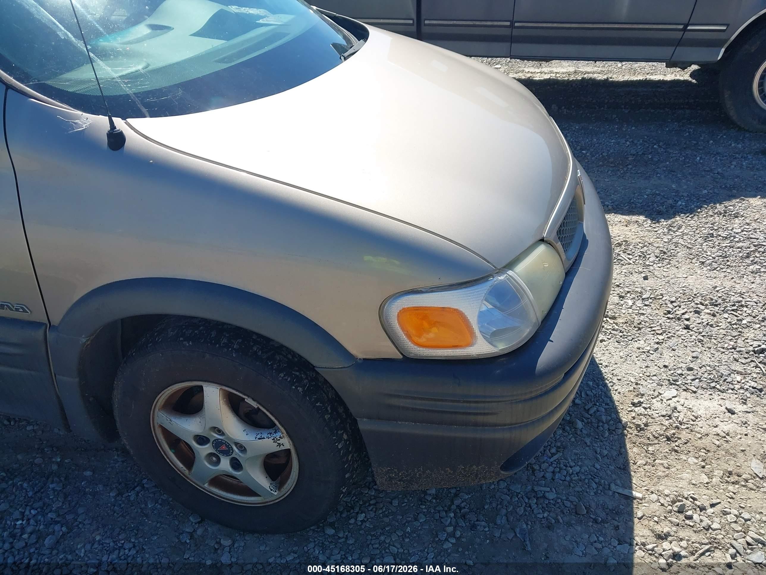 2003 Pontiac Montana M16 W/1sa Pkg. Tan vin: 1GMDX03E73D256679