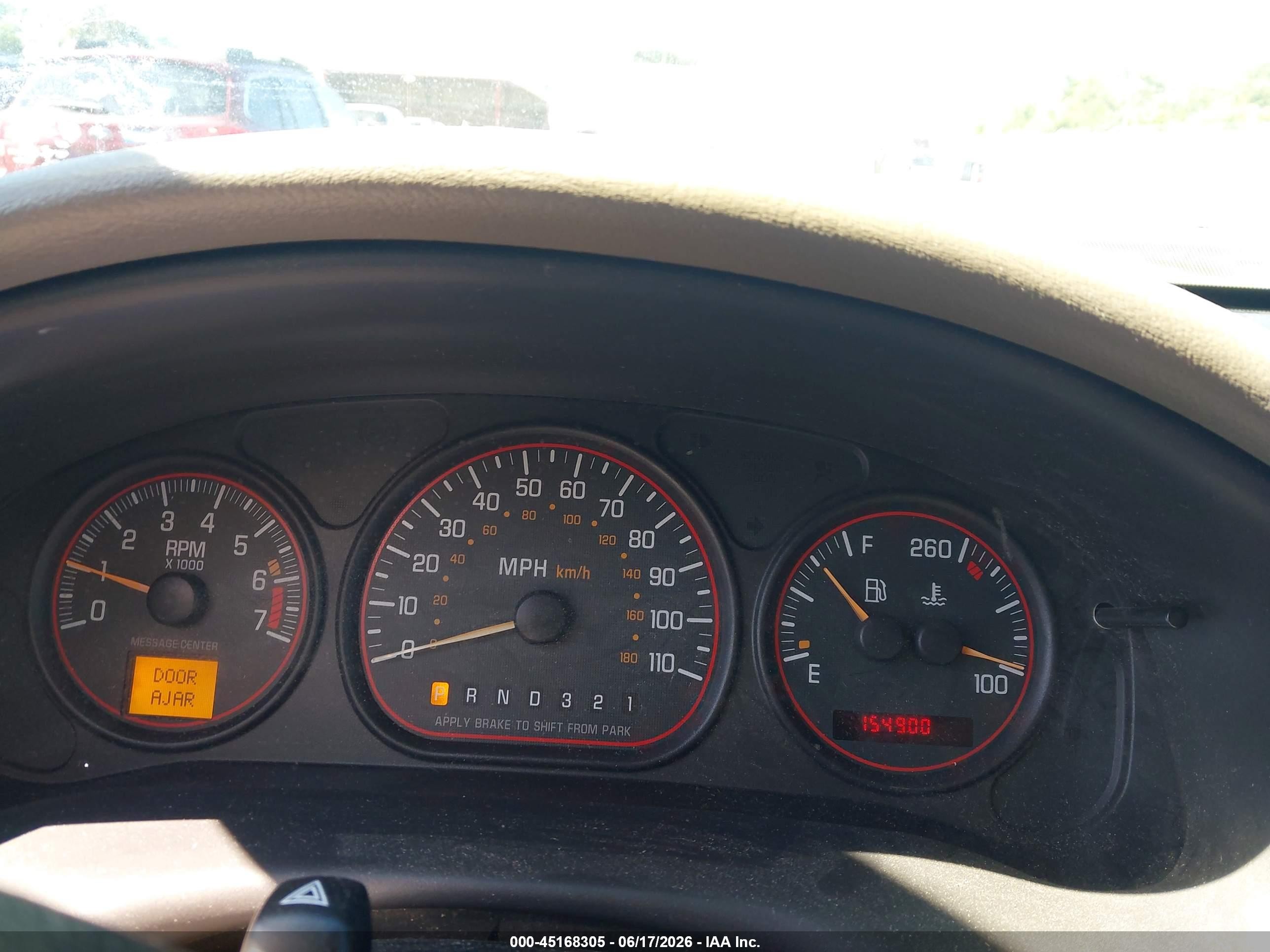 2003 Pontiac Montana M16 W/1sa Pkg. Tan vin: 1GMDX03E73D256679