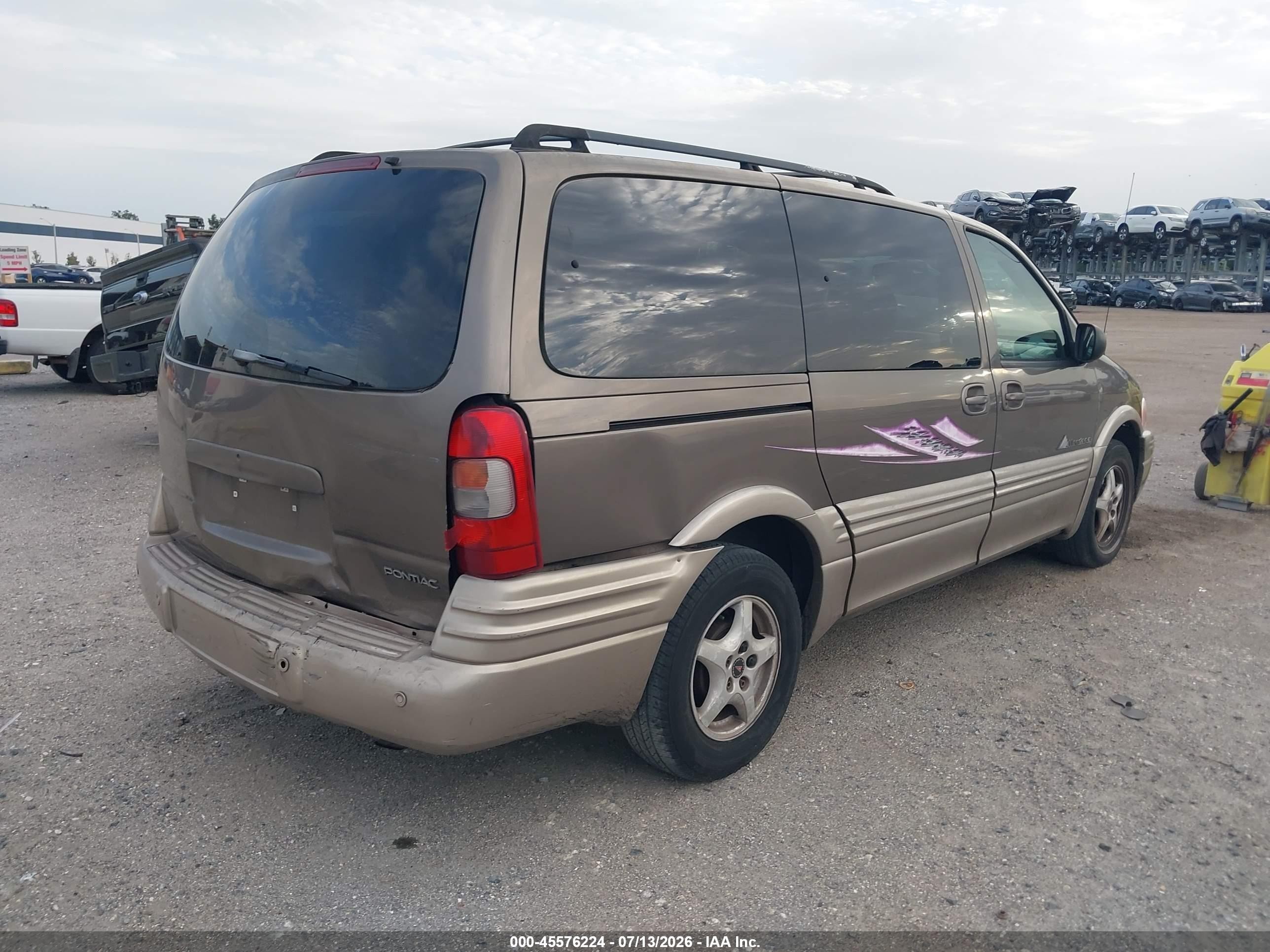 2003 Pontiac Montana M16 W/1sa Pkg. Серый vin: 1GMDX03E83D219933