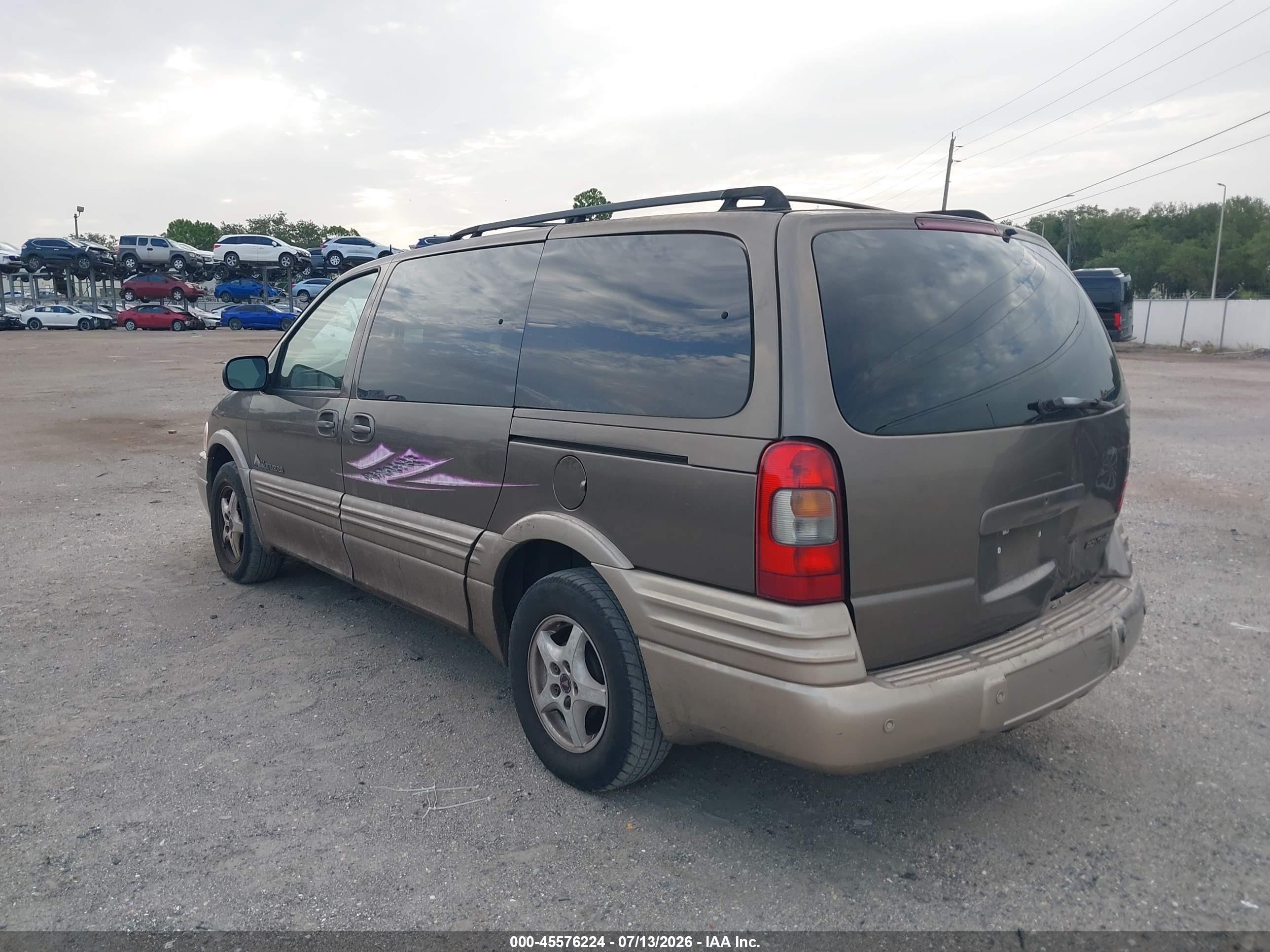 2003 Pontiac Montana M16 W/1sa Pkg. Серый vin: 1GMDX03E83D219933