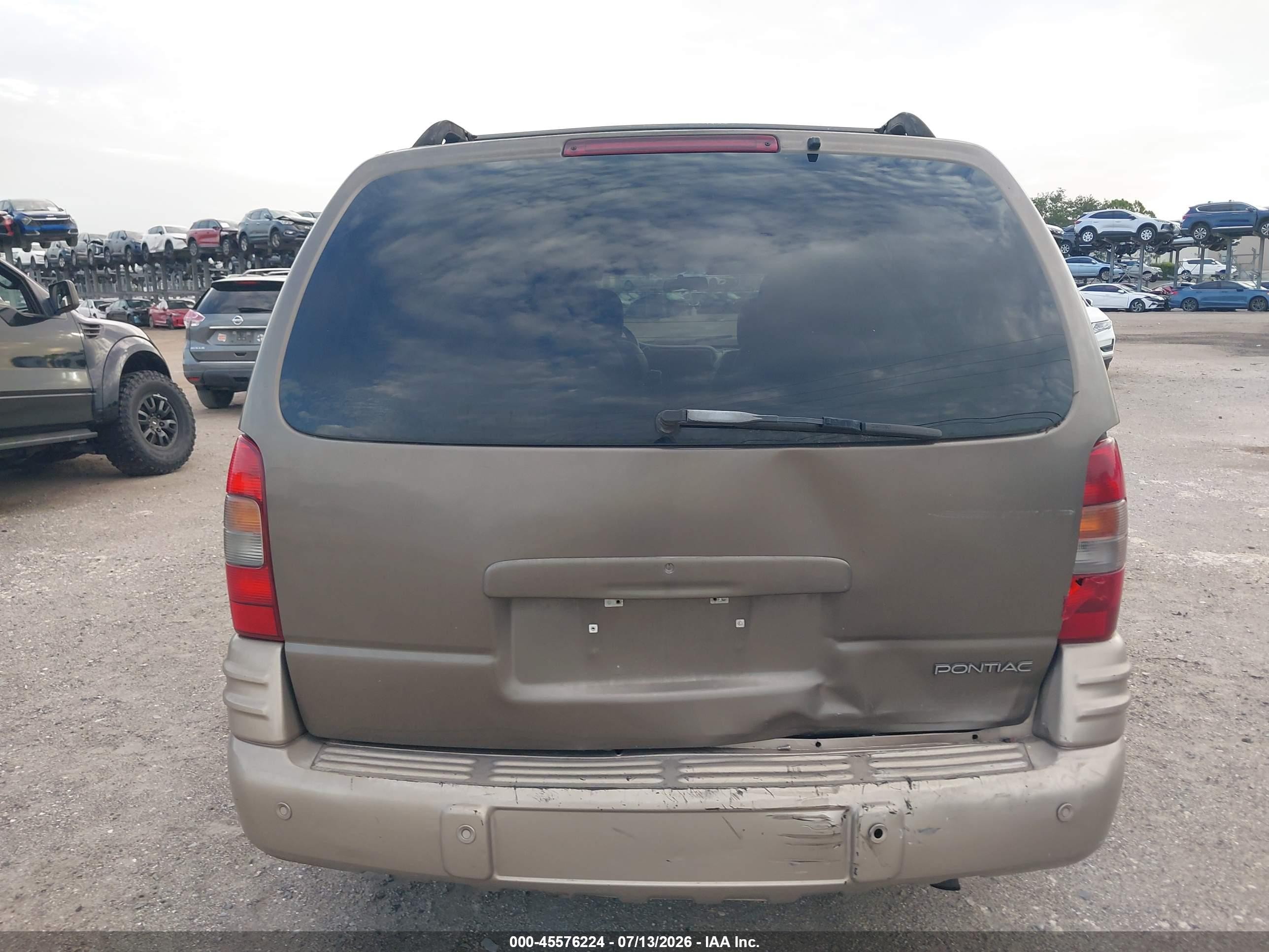 2003 Pontiac Montana M16 W/1sa Pkg. Серый vin: 1GMDX03E83D219933