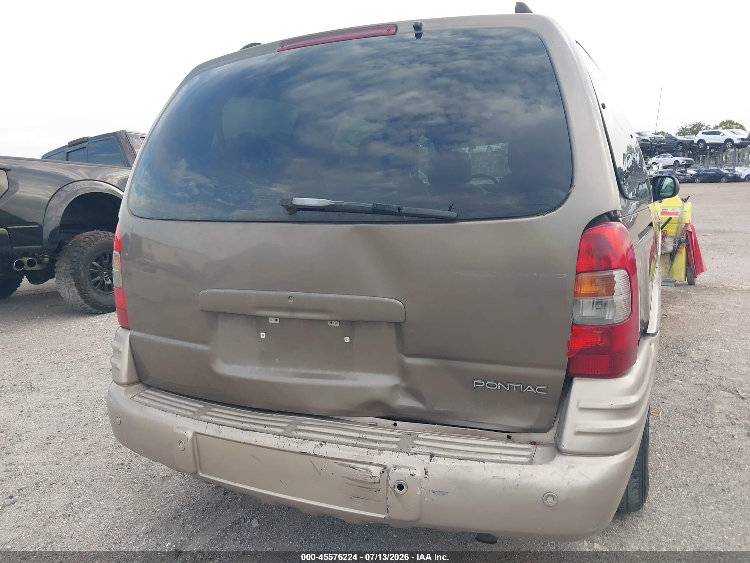2003 Pontiac Montana M16 W/1sa Pkg. Серый vin: 1GMDX03E83D219933