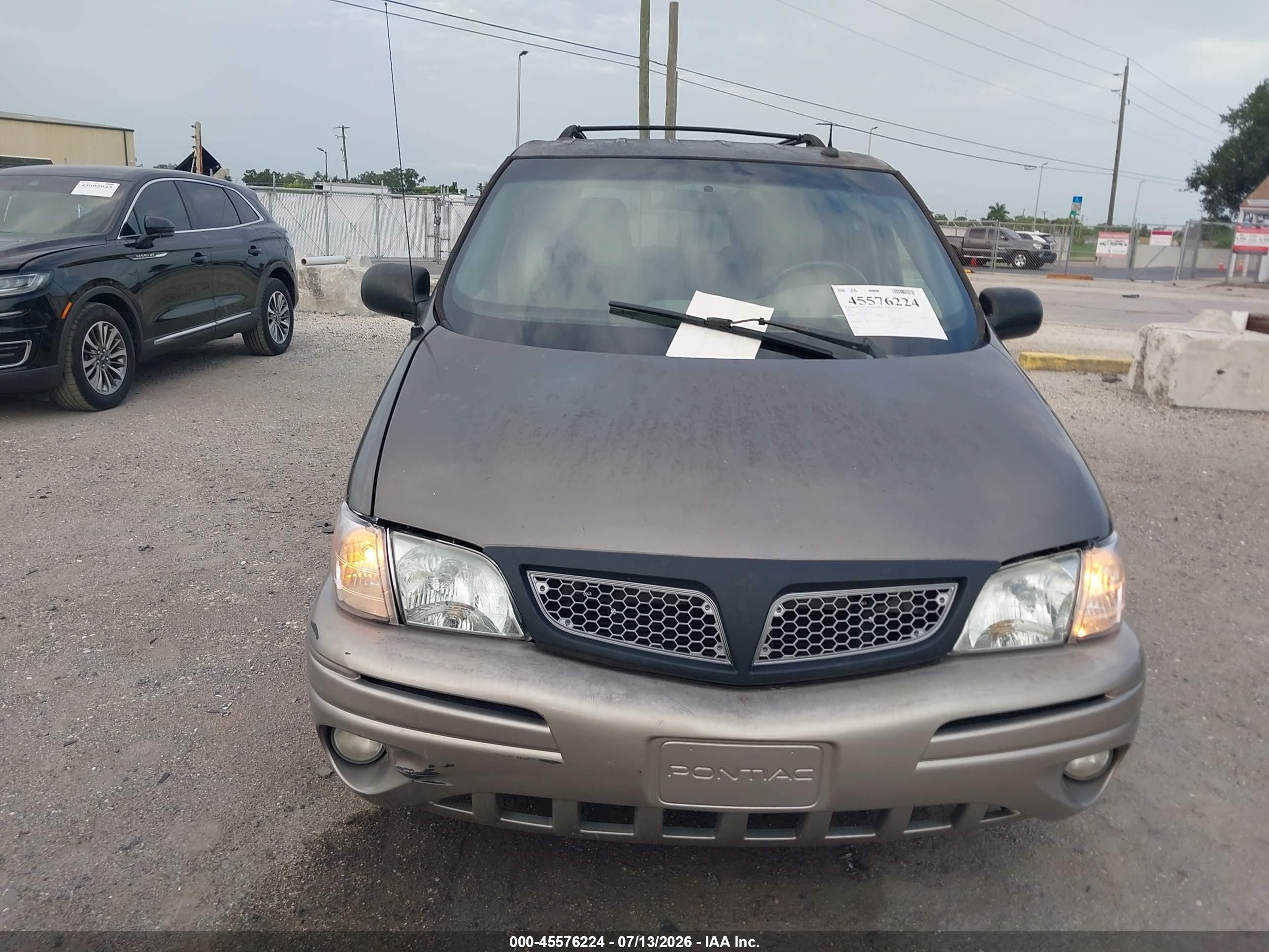 2003 Pontiac Montana M16 W/1sa Pkg. Серый vin: 1GMDX03E83D219933