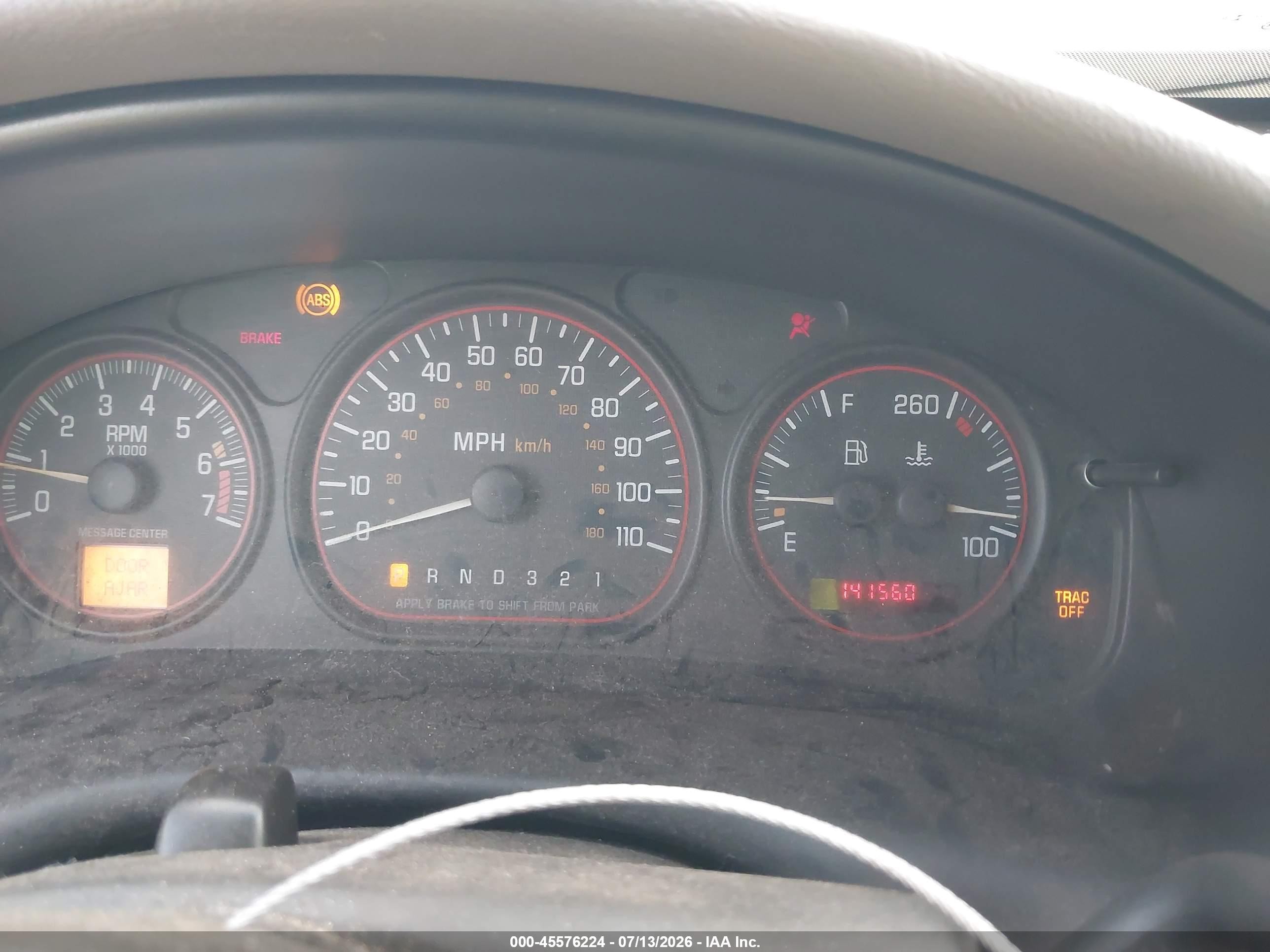2003 Pontiac Montana M16 W/1sa Pkg. Серый vin: 1GMDX03E83D219933