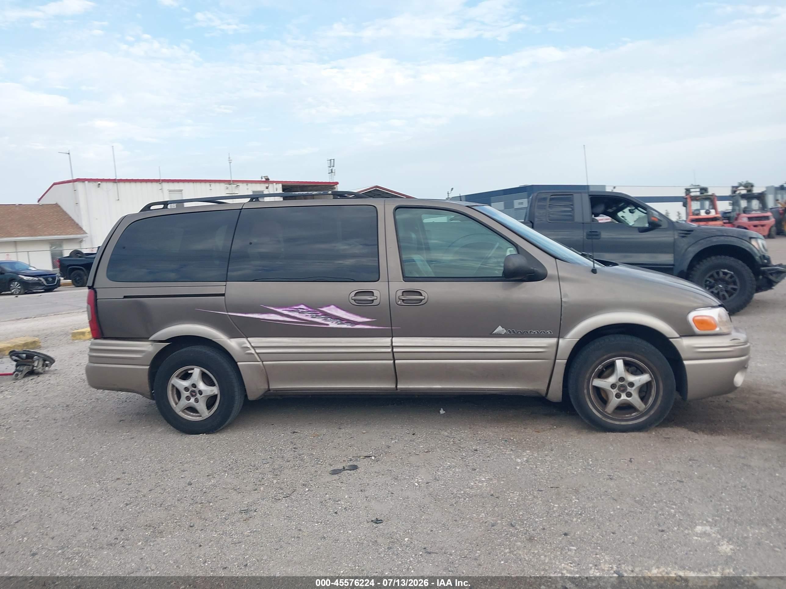 2003 Pontiac Montana M16 W/1sa Pkg. Серый vin: 1GMDX03E83D219933