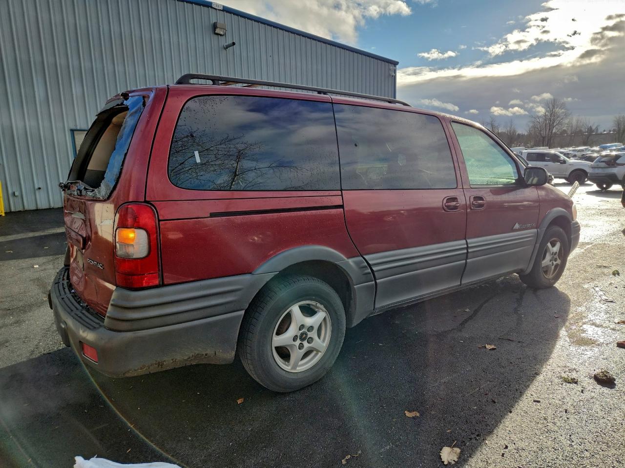2000 Pontiac Montana Economy Бордовый vin: 1GMDX03E9YD156400