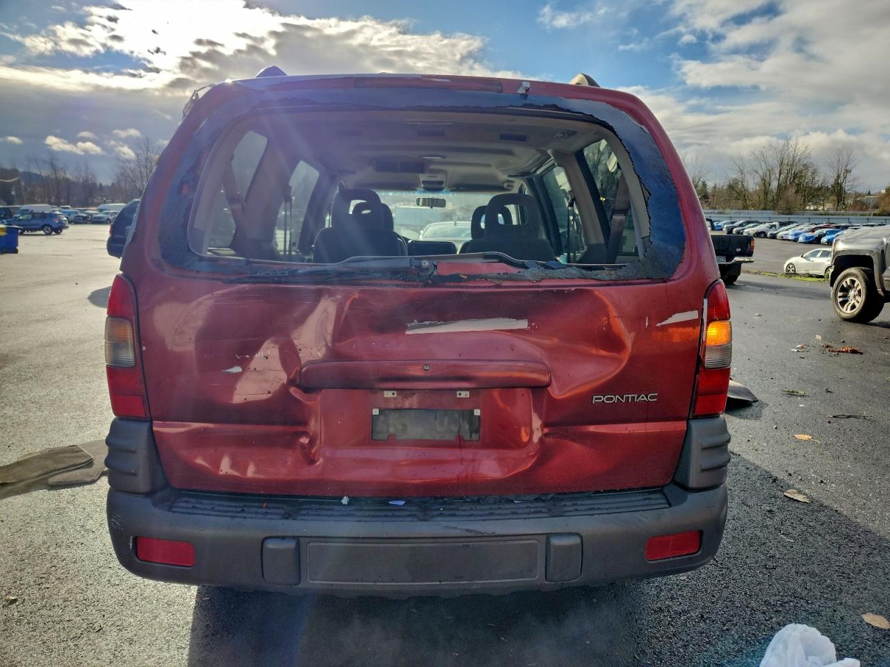 2000 Pontiac Montana Economy Бордовый vin: 1GMDX03E9YD156400