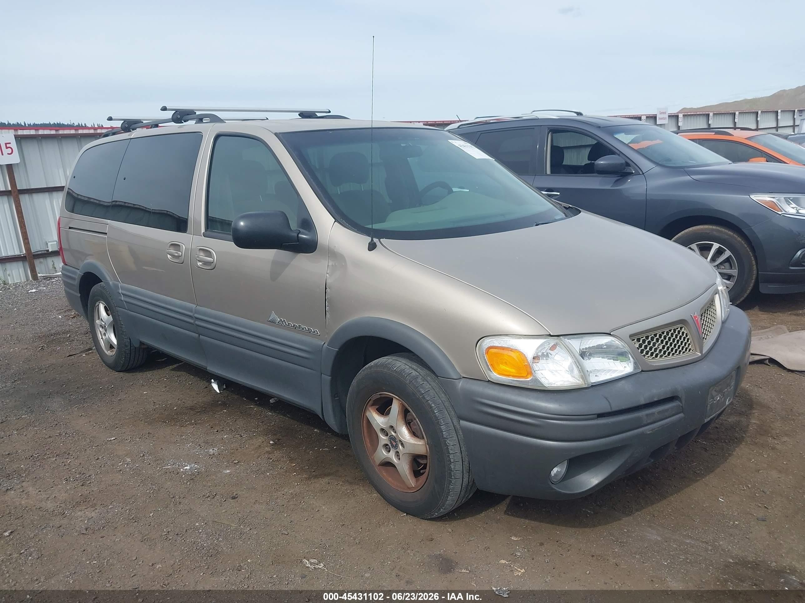 2004 Pontiac Montana M16 W/1sa Pkg. Champagne vin: 1GMDX03EX4D171398