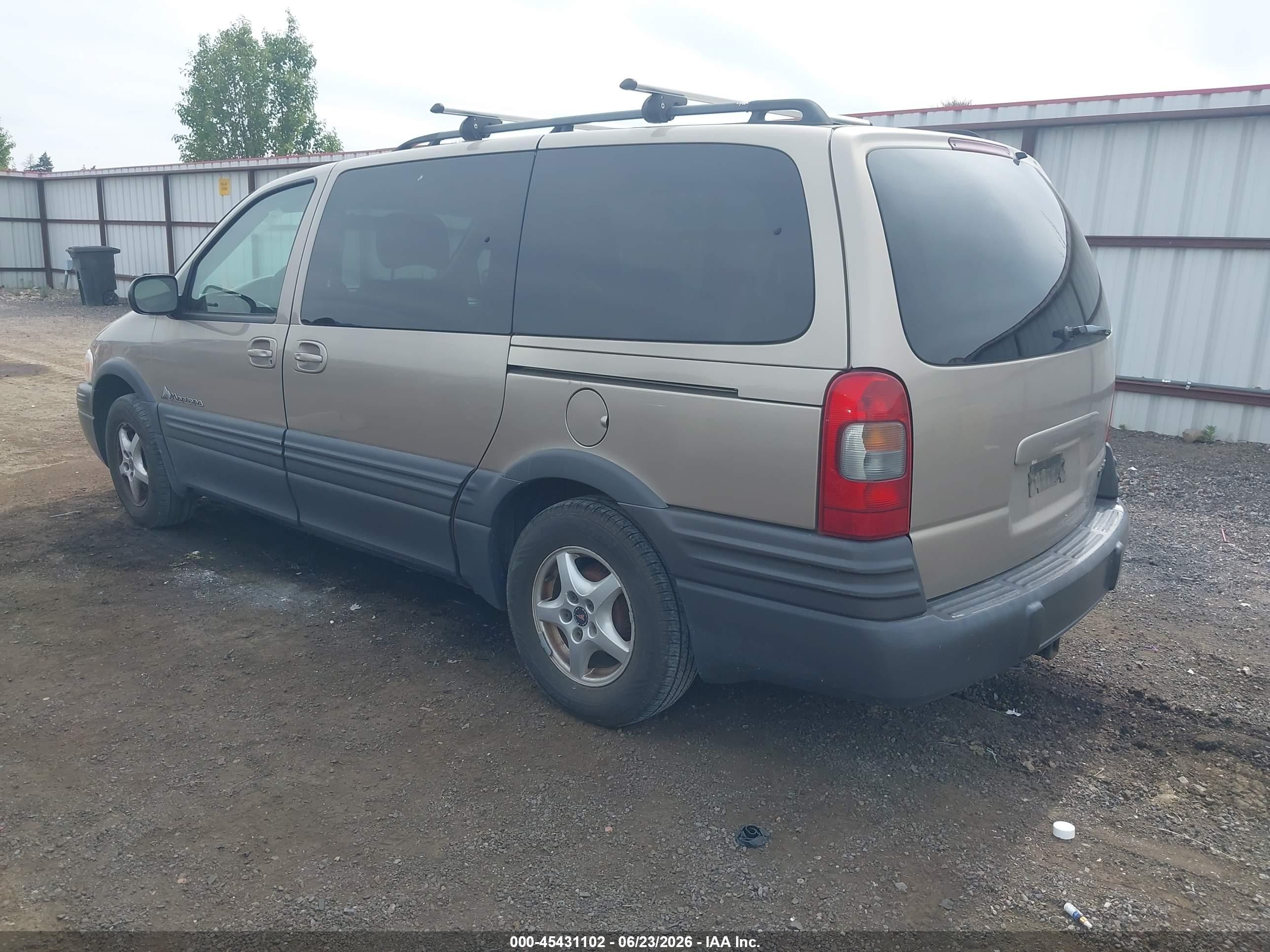 2004 Pontiac Montana M16 W/1sa Pkg. Champagne vin: 1GMDX03EX4D171398