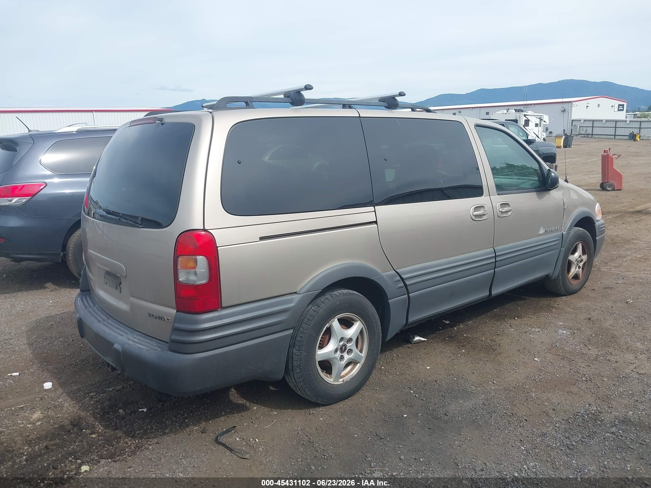 2004 Pontiac Montana M16 W/1sa Pkg. Champagne vin: 1GMDX03EX4D171398