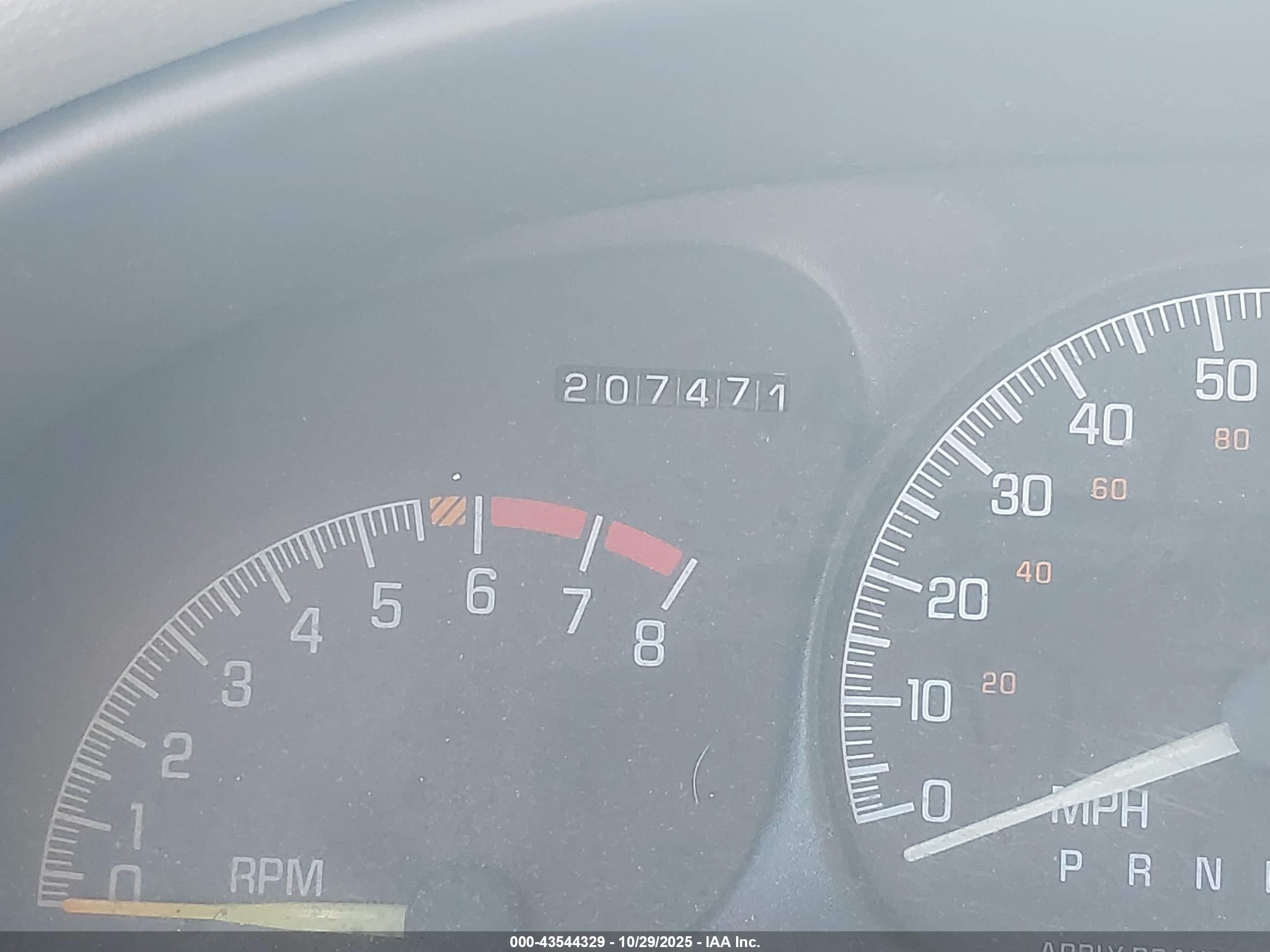 1997 Pontiac Trans Sport   Red vin: 1GMDX06E1VD249435