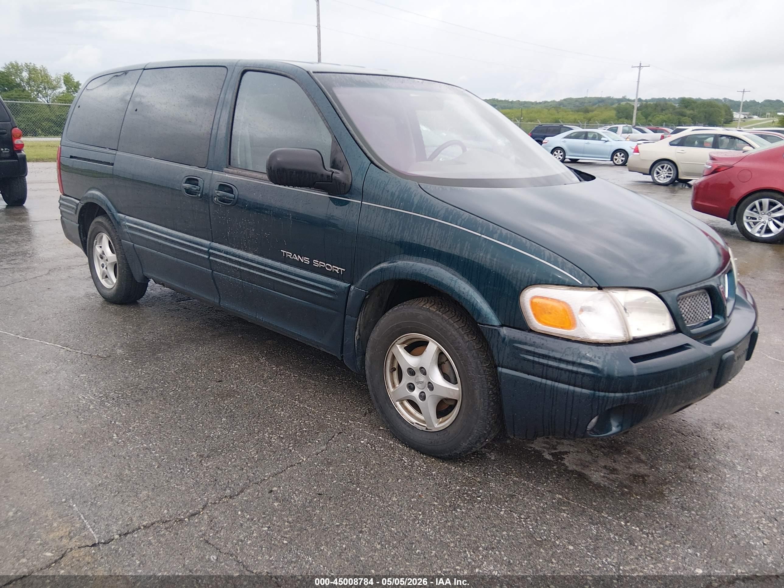 1997 Pontiac Trans Sport   Green vin: 1GMDX06E5VD223338