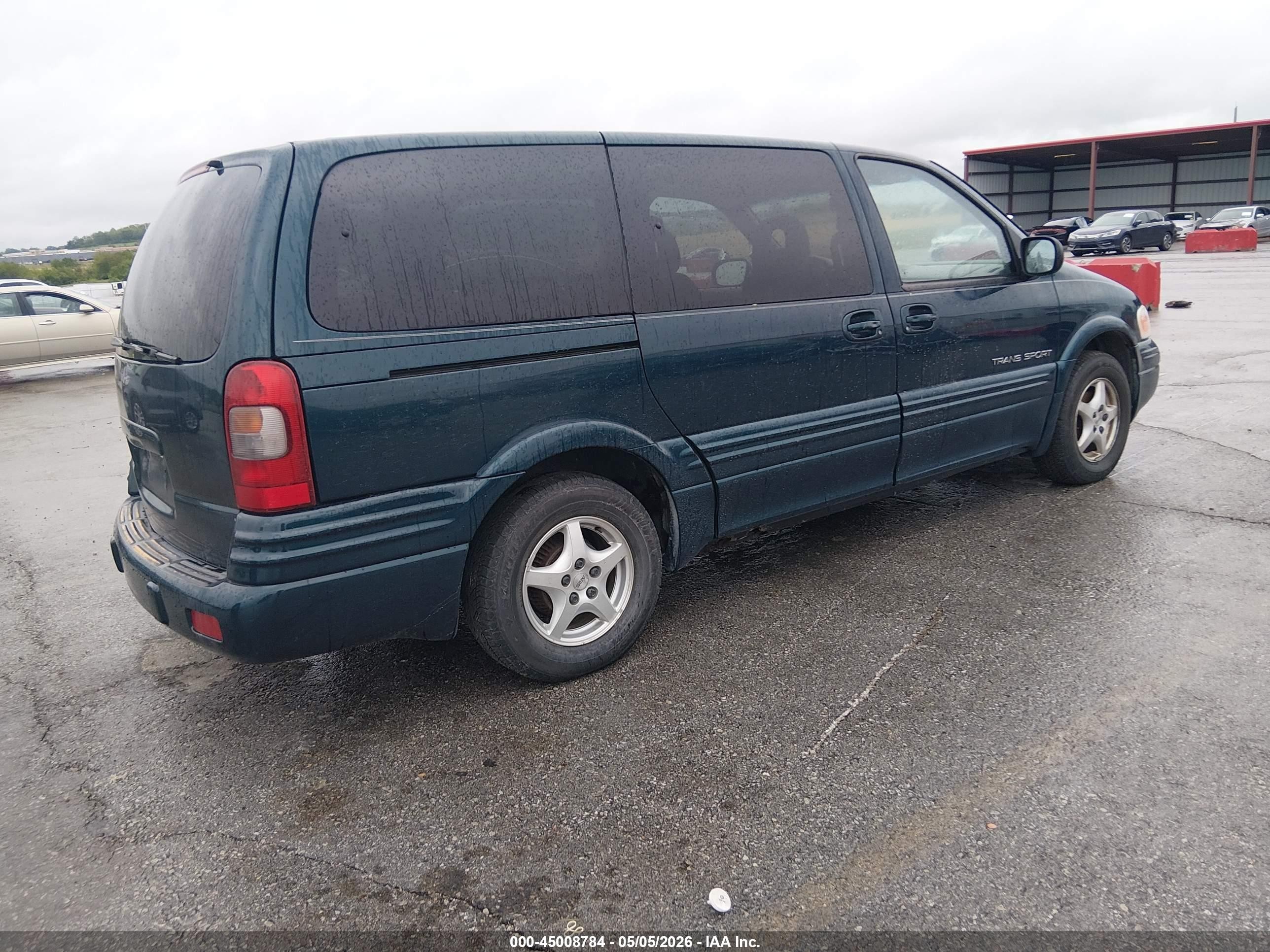 1997 Pontiac Trans Sport   Green vin: 1GMDX06E5VD223338