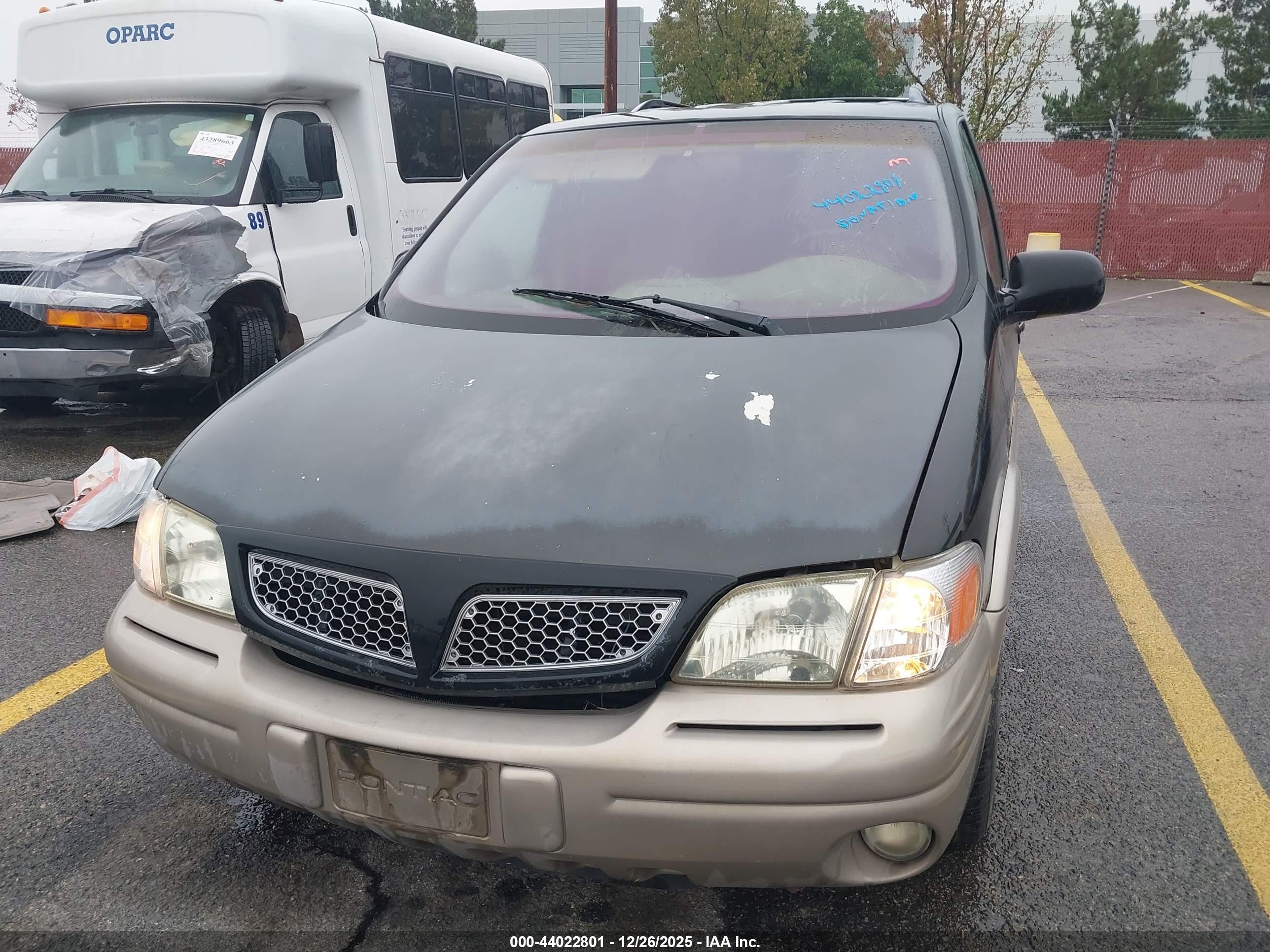 1997 Pontiac Trans Sport   Black vin: 1GMDX06E6VD141845