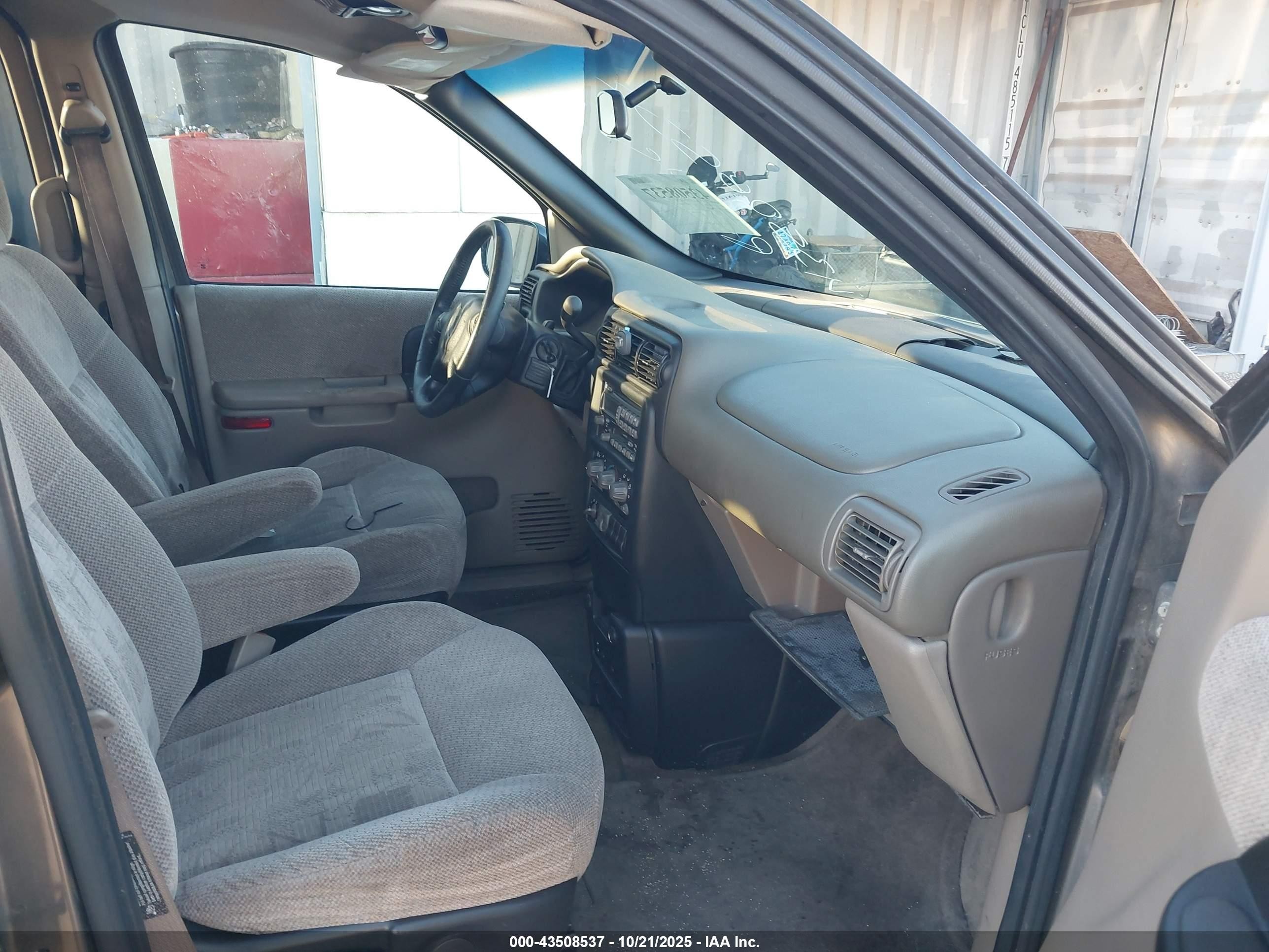 2002 Pontiac Montana M16 W/1se Pkg. Gray vin: 1GMDX13E12D233306