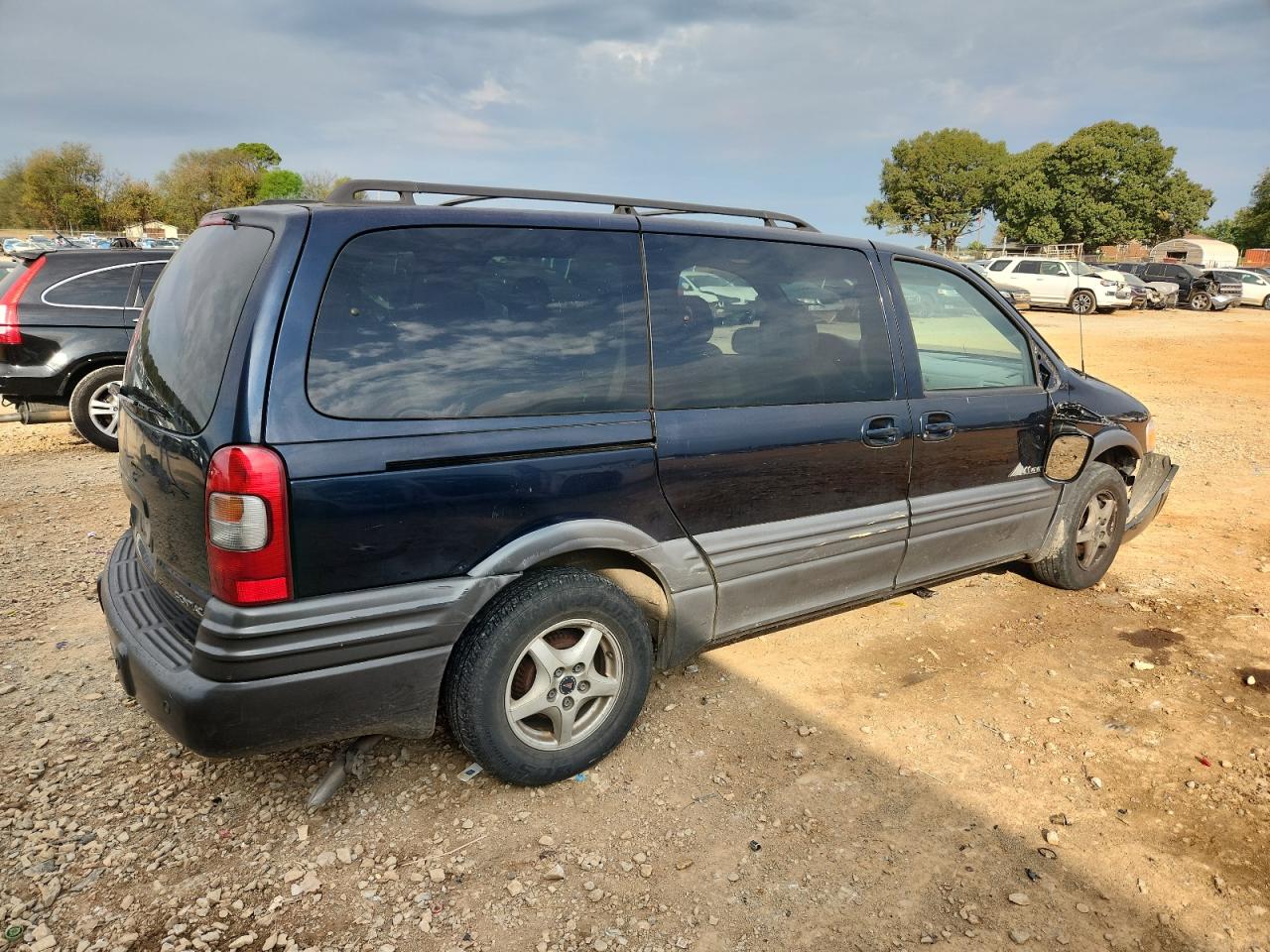 2002 Pontiac Montana Luxury Синий vin: 1GMDX13E22D172645