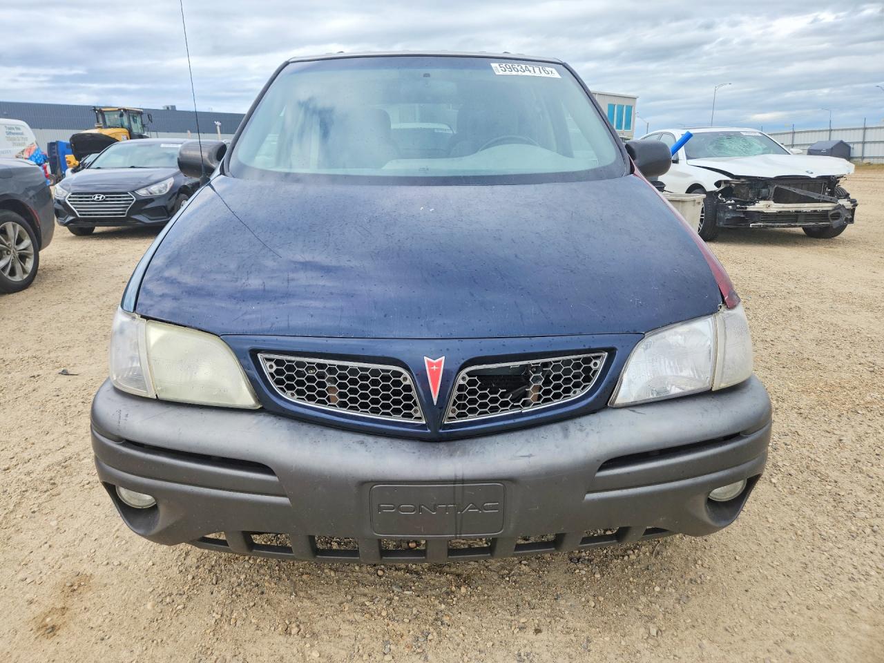 2004 Pontiac Montana Luxury Blue vin: 1GMDX13E24D162197