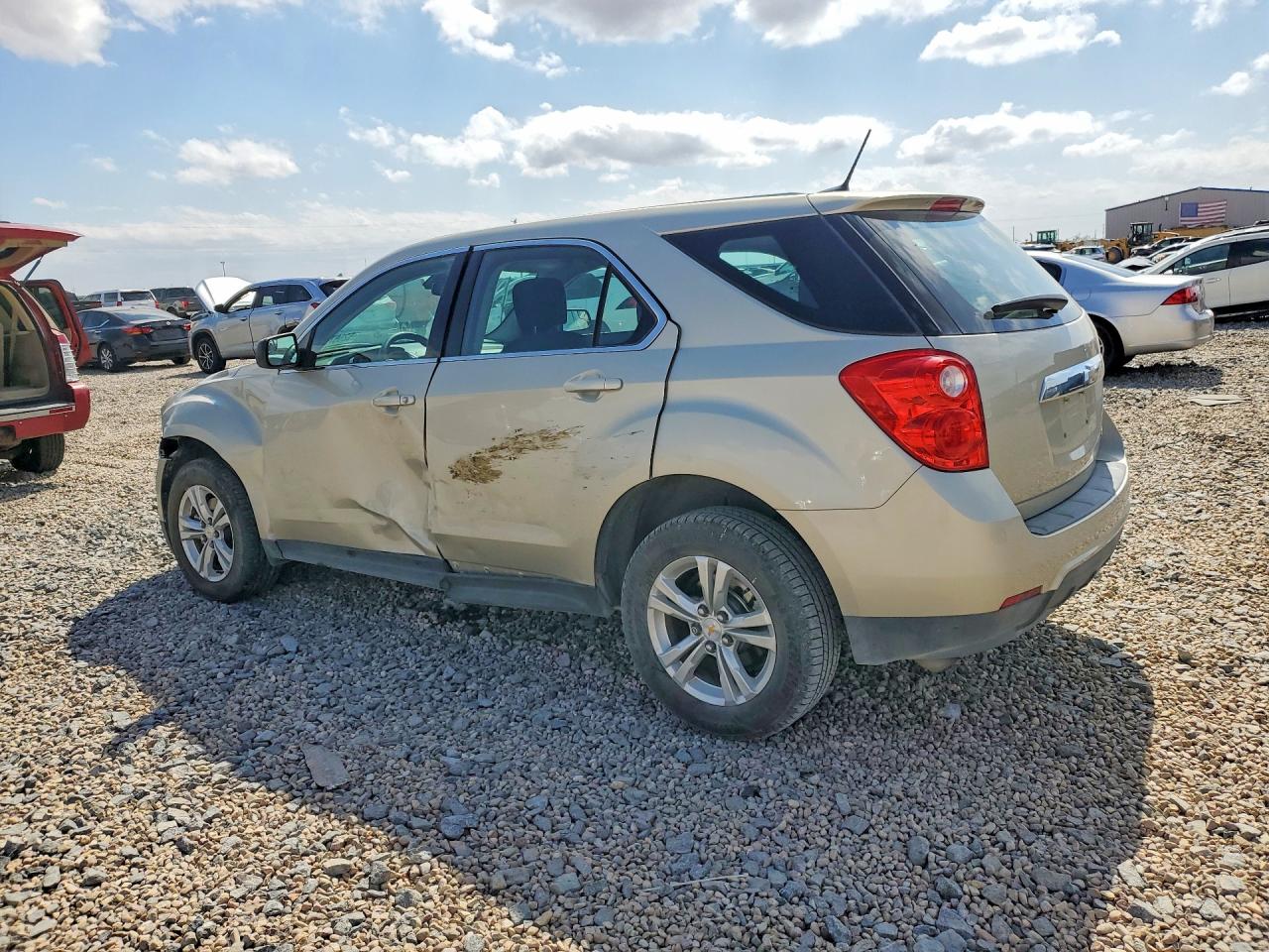 2014 Chevrolet Equinox Ls Tan vin: 1GNALAEK2EZ138127