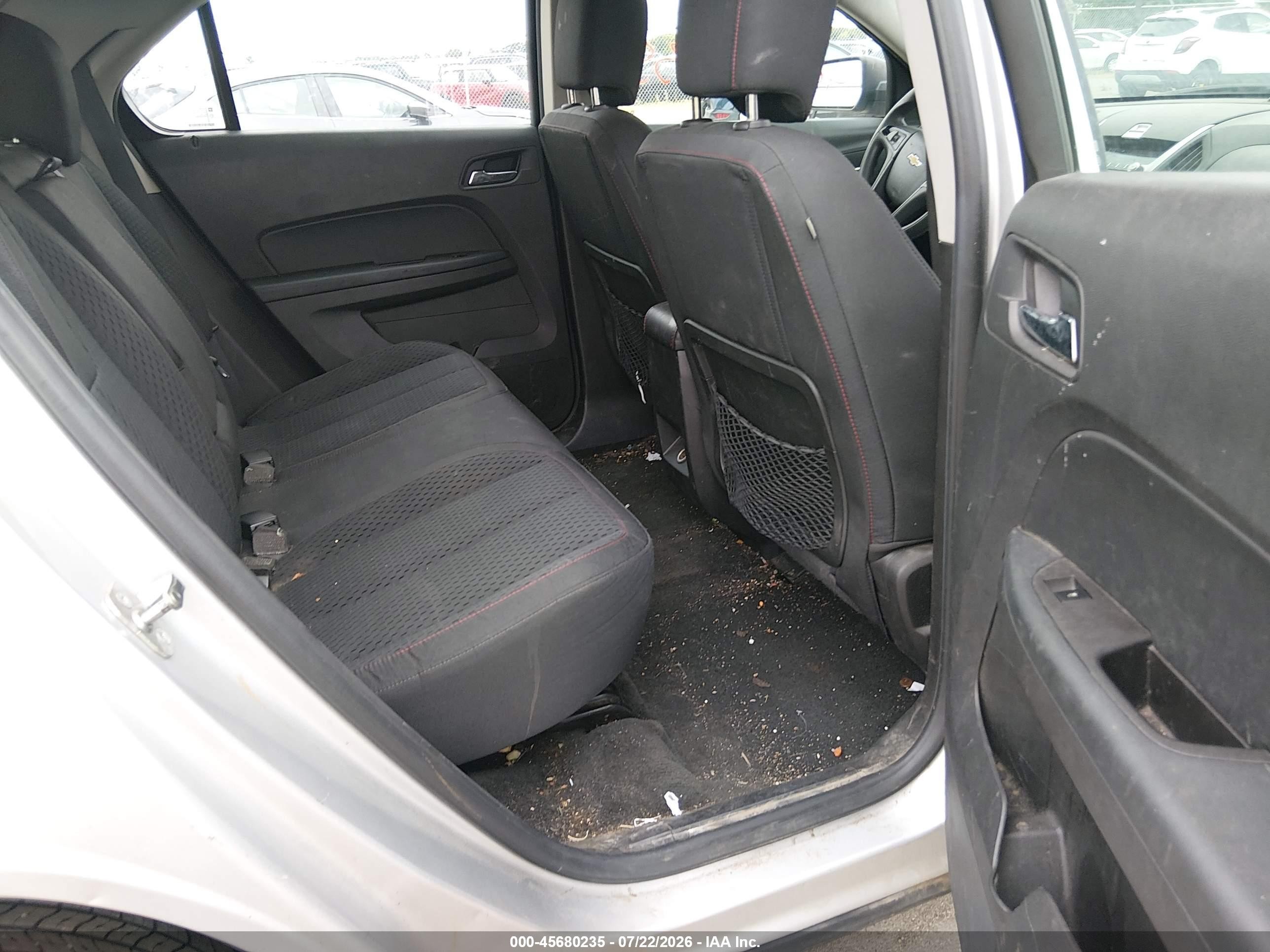 2015 Chevrolet Equinox Ls Silver vin: 1GNALAEK2FZ114864