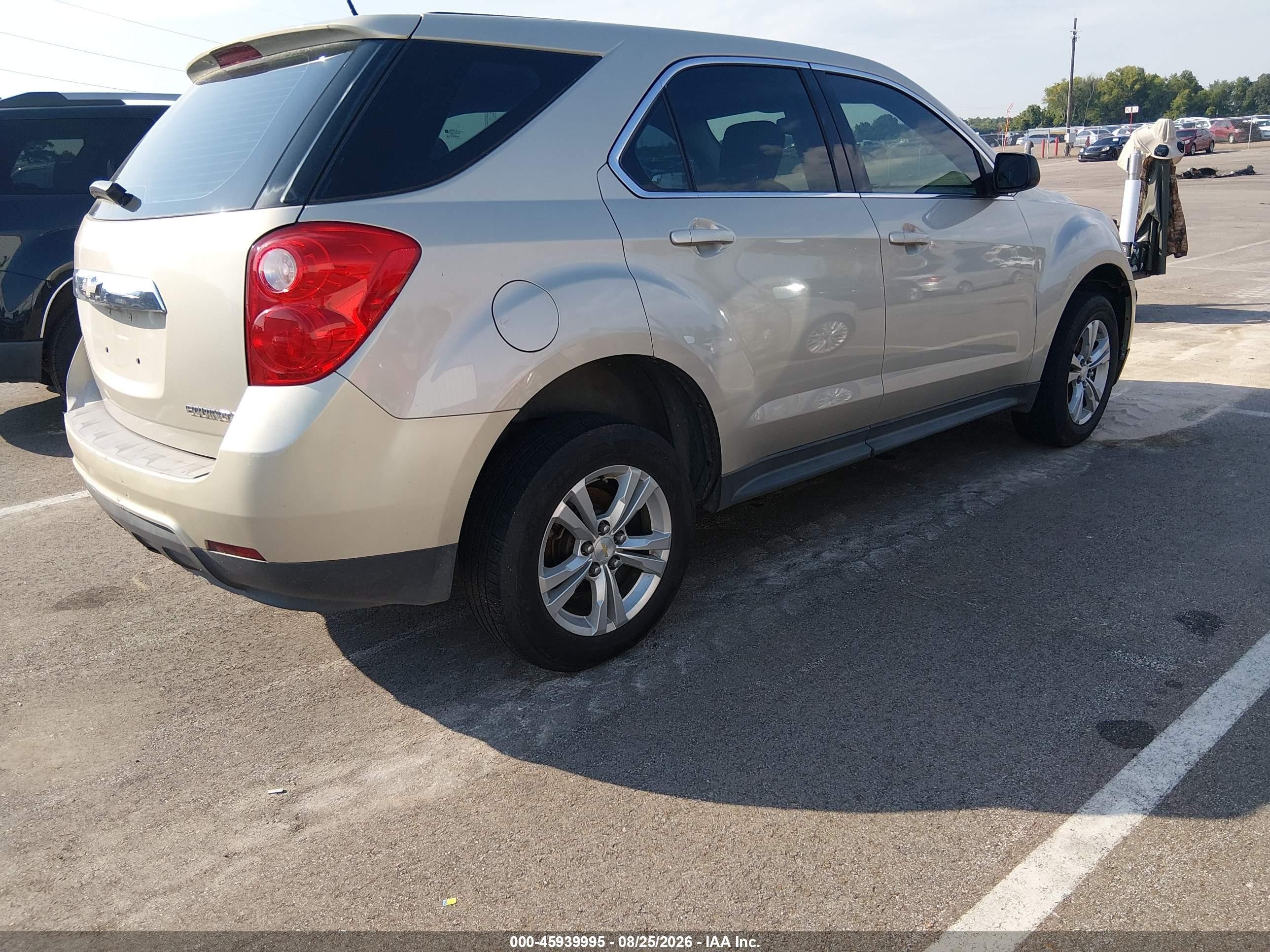 2014 Chevrolet Equinox Ls Tan vin: 1GNALAEK3EZ109431