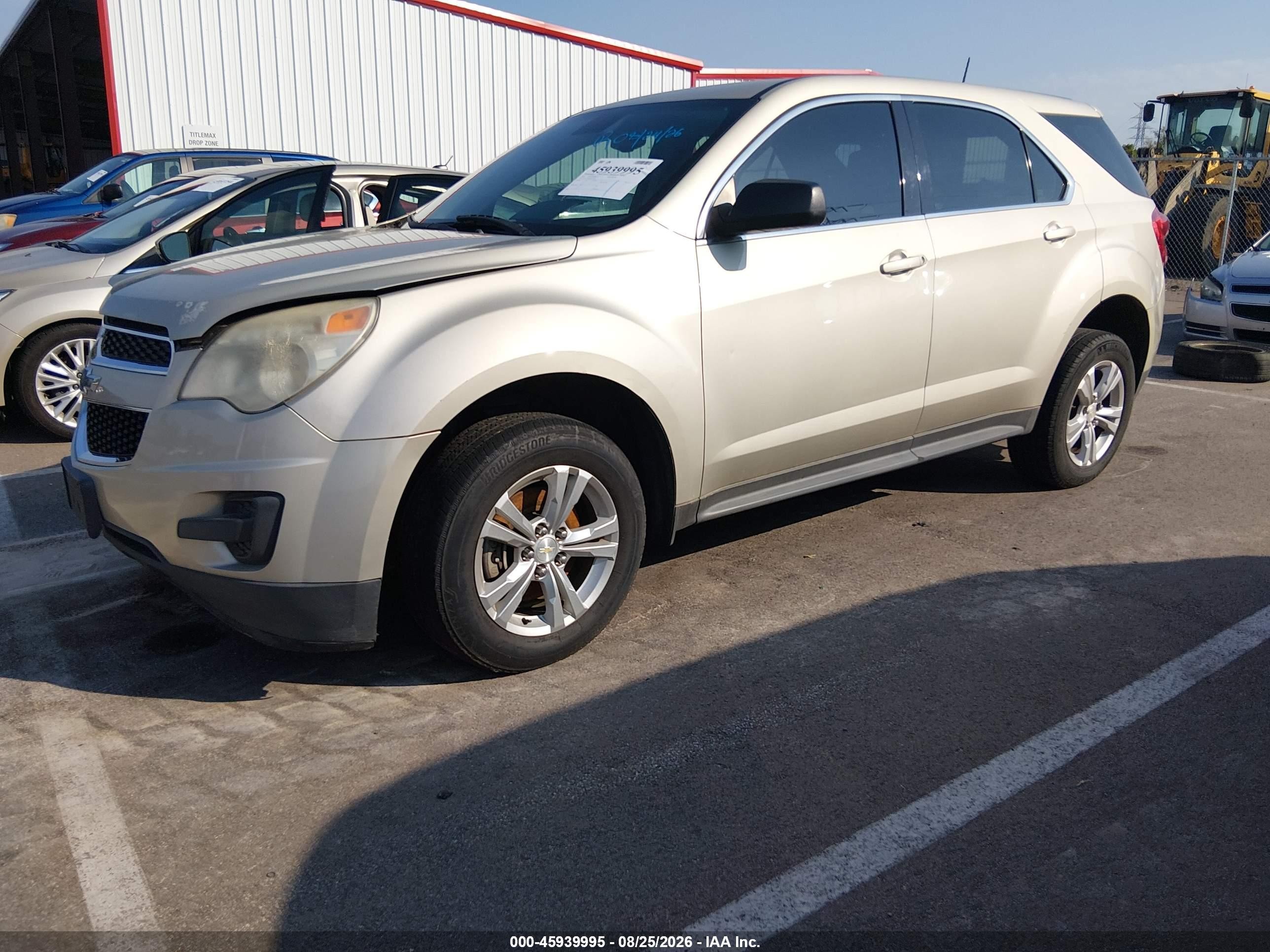 2014 Chevrolet Equinox Ls Tan vin: 1GNALAEK3EZ109431