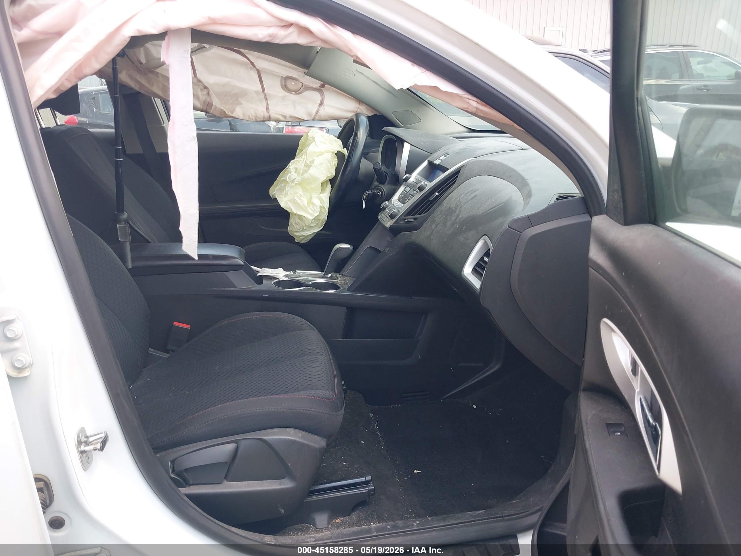 2014 Chevrolet Equinox Ls White vin: 1GNALAEK3EZ119778
