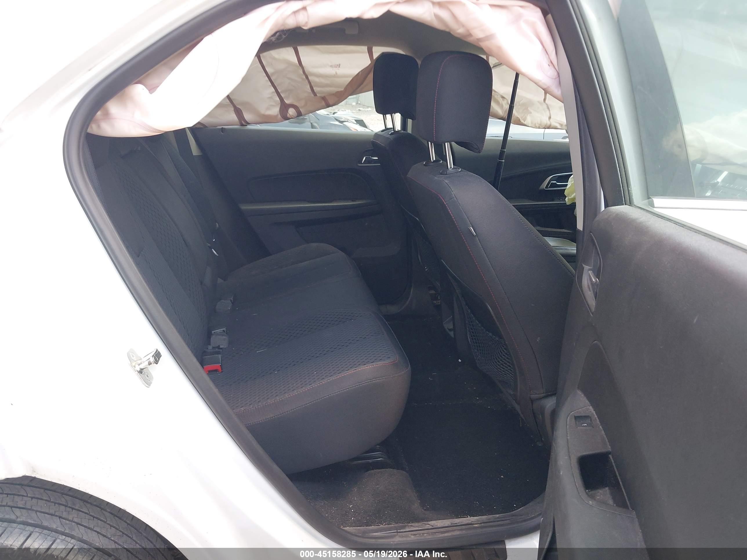 2014 Chevrolet Equinox Ls White vin: 1GNALAEK3EZ119778