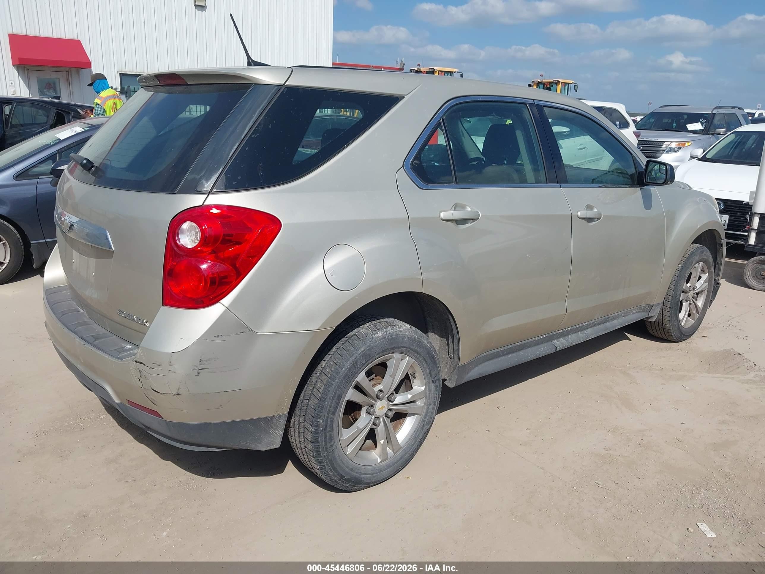 2014 Chevrolet Equinox Ls Tan vin: 1GNALAEK3EZ121112