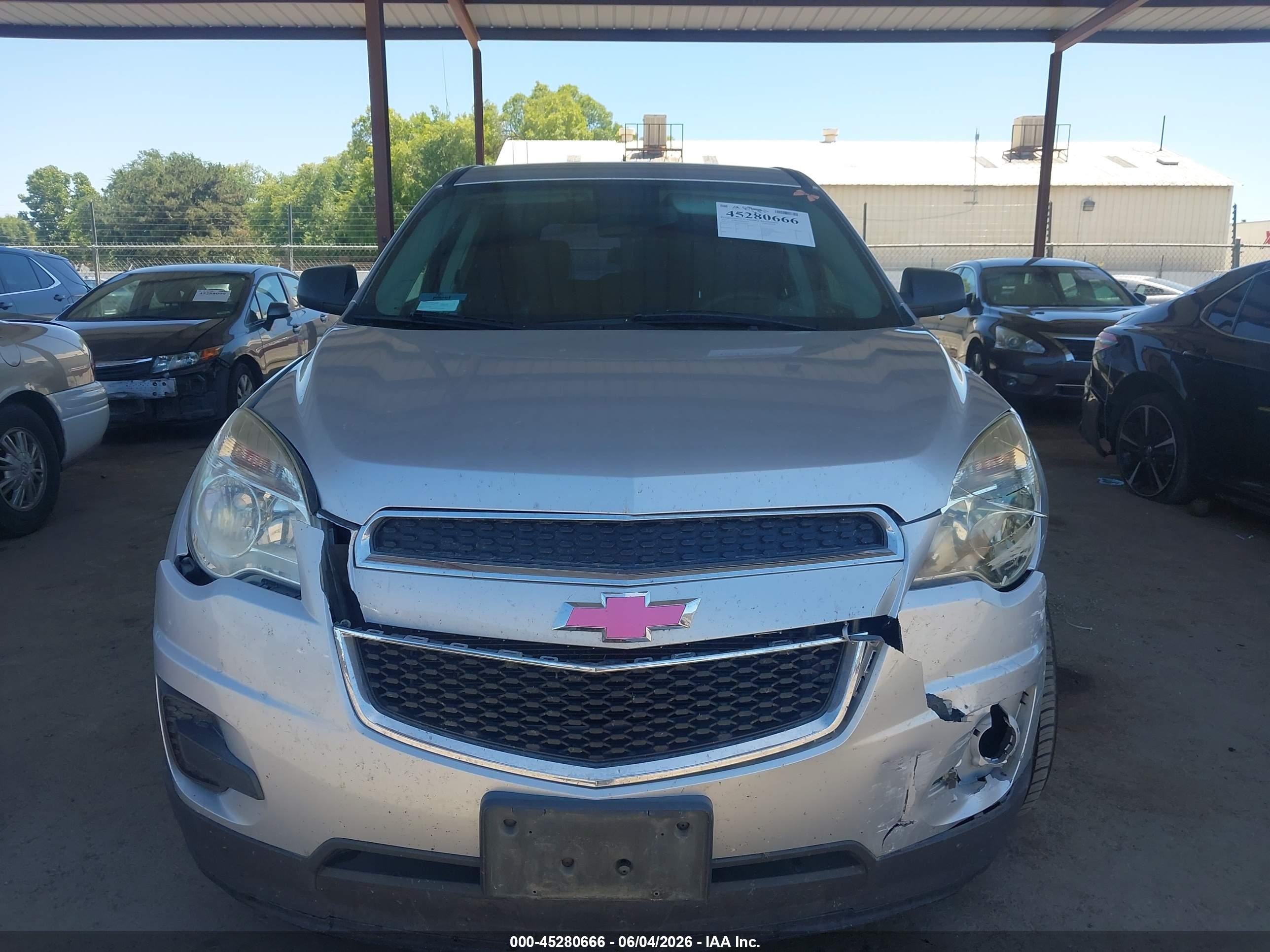 2014 Chevrolet Equinox Ls Silver vin: 1GNALAEK3EZ121658