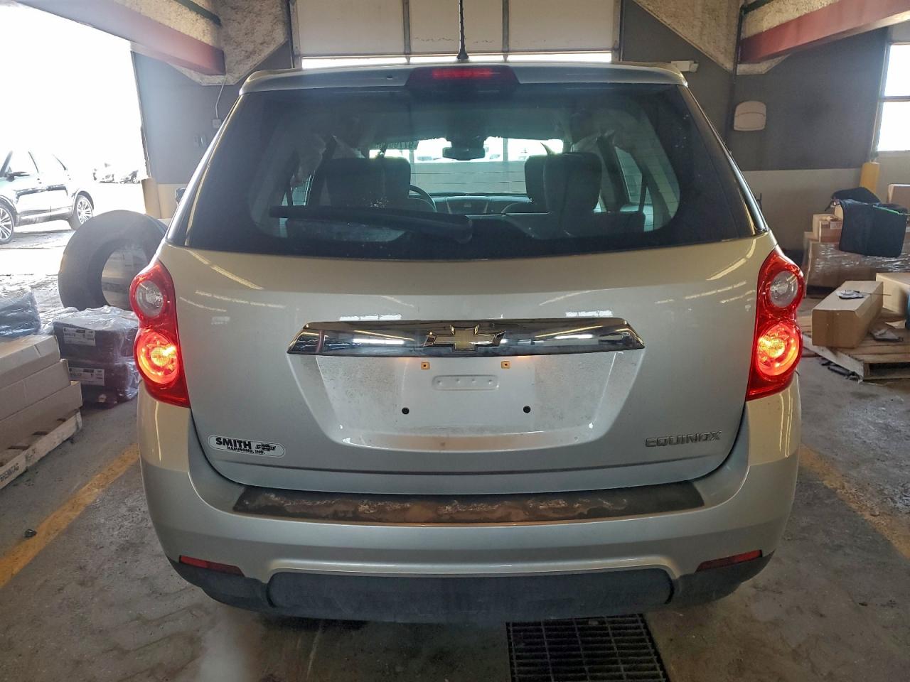 2014 Chevrolet Equinox Ls Silver vin: 1GNALAEK3EZ123734