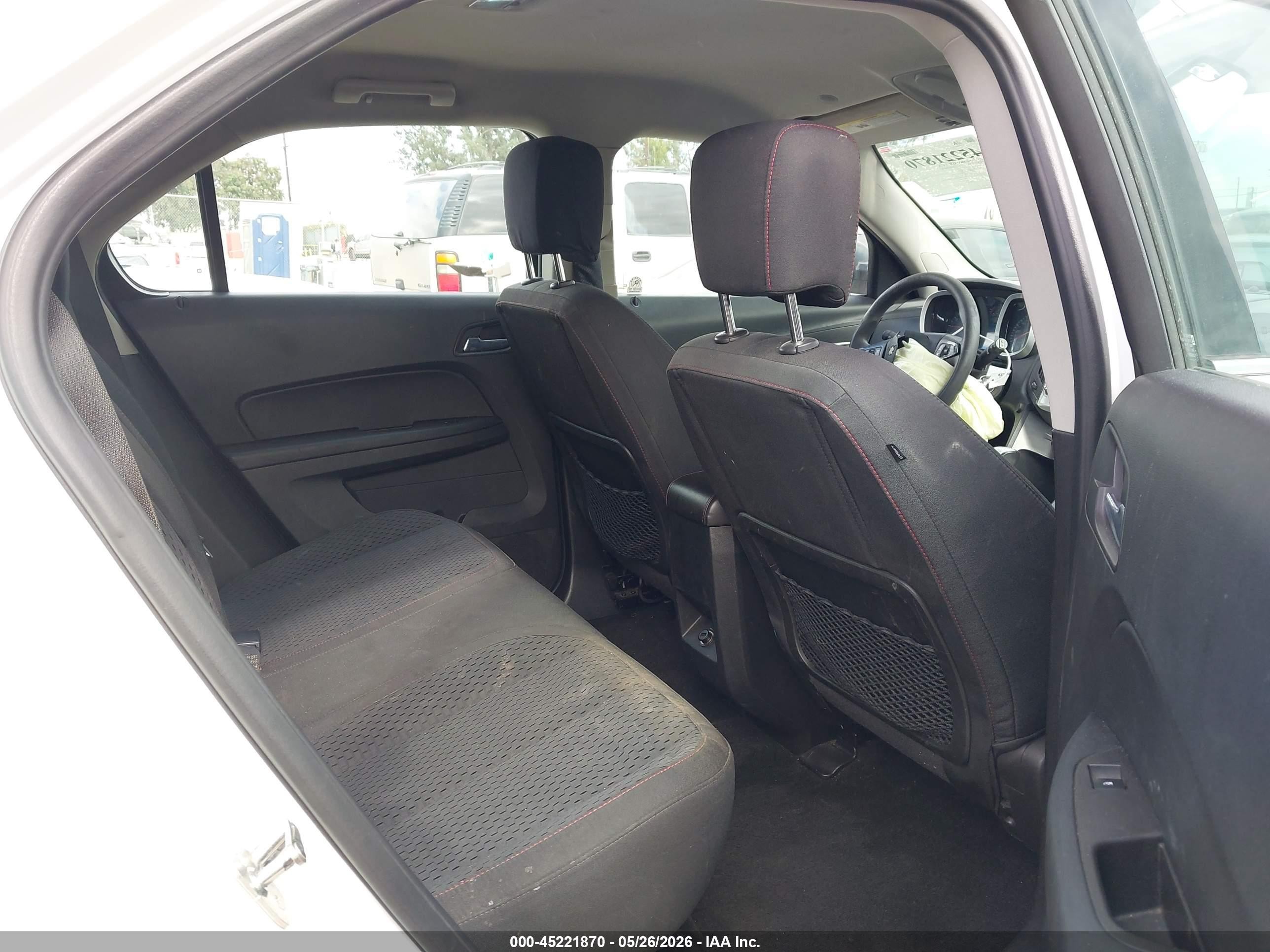 2014 Chevrolet Equinox Ls White vin: 1GNALAEK5EZ107728