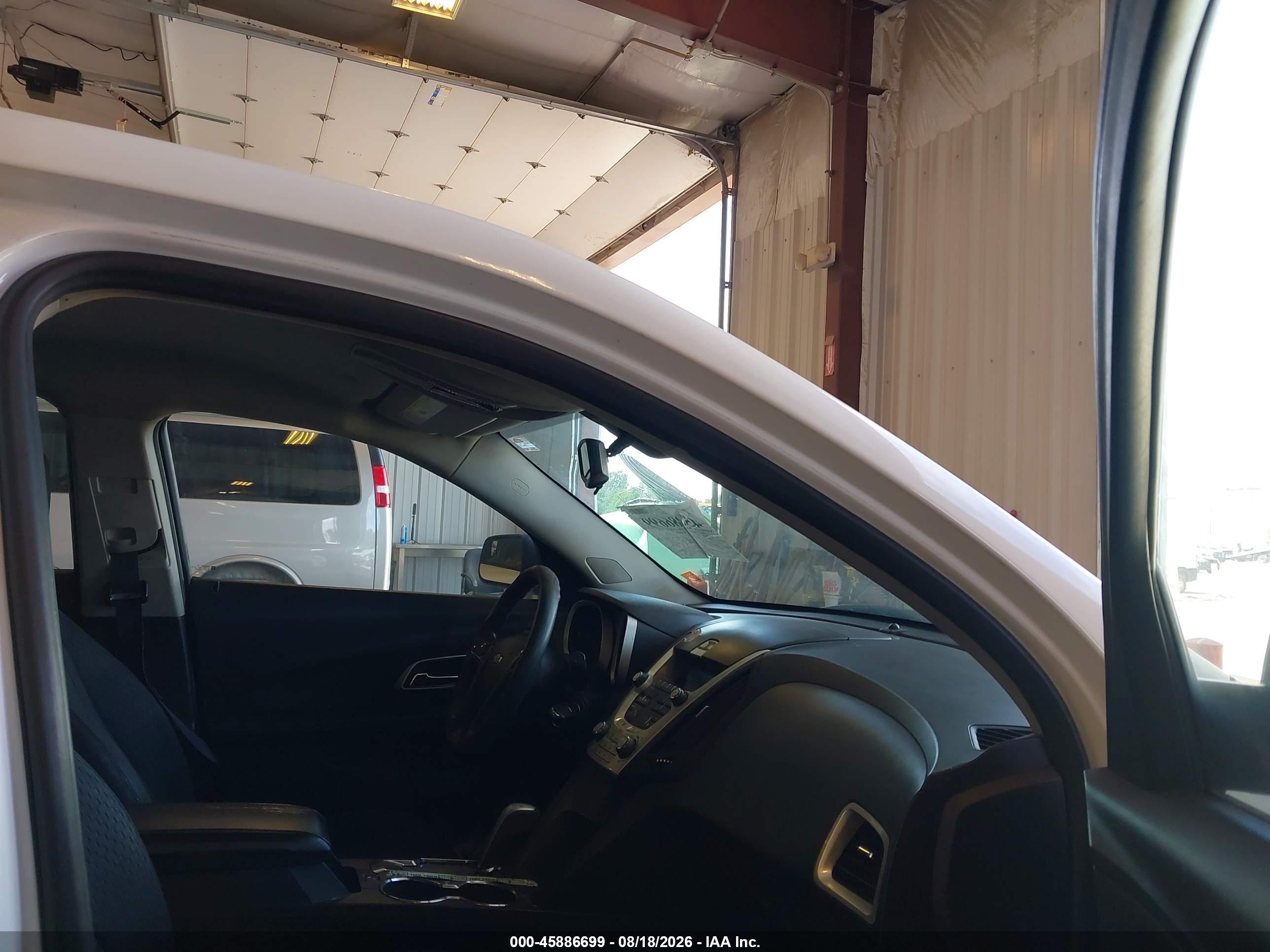2014 Chevrolet Equinox Ls White vin: 1GNALAEK5EZ116817