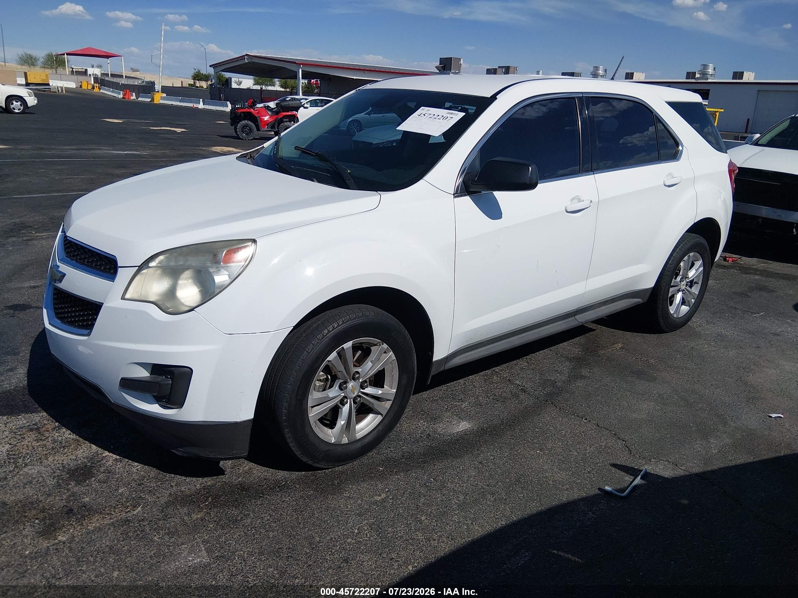 2014 Chevrolet Equinox Ls Белый vin: 1GNALAEK5EZ121595